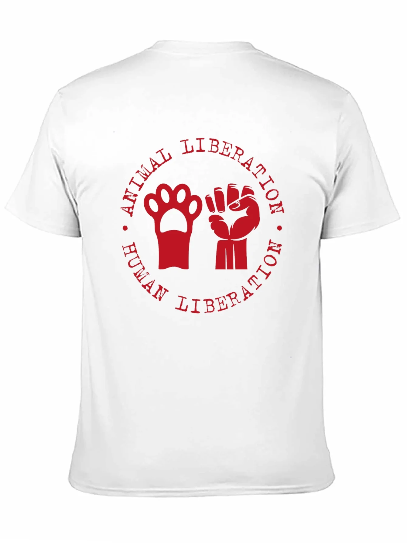 Animal & Human Liberation T-Shirt - Black