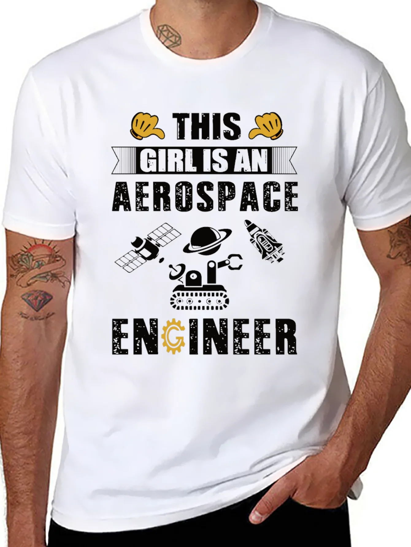 Aerospace Engineer Graphic T-Shirt