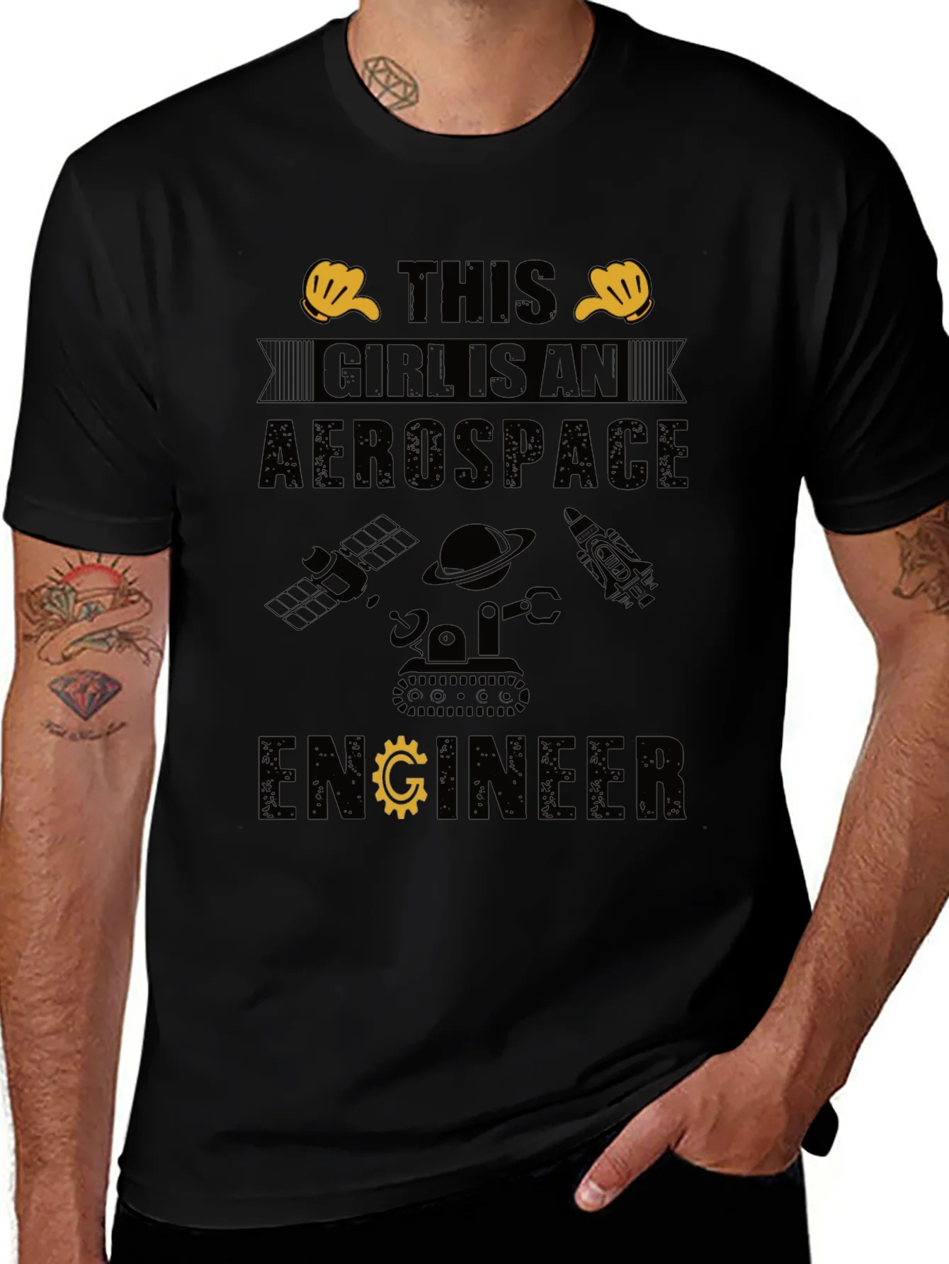 Aerospace Engineer Graphic T-Shirt
