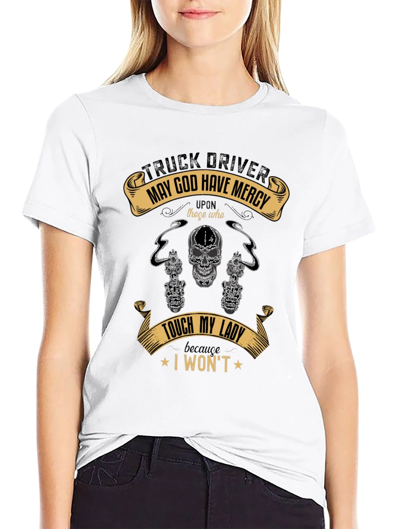 Truck Driver May God Have Mercy T-Shirt