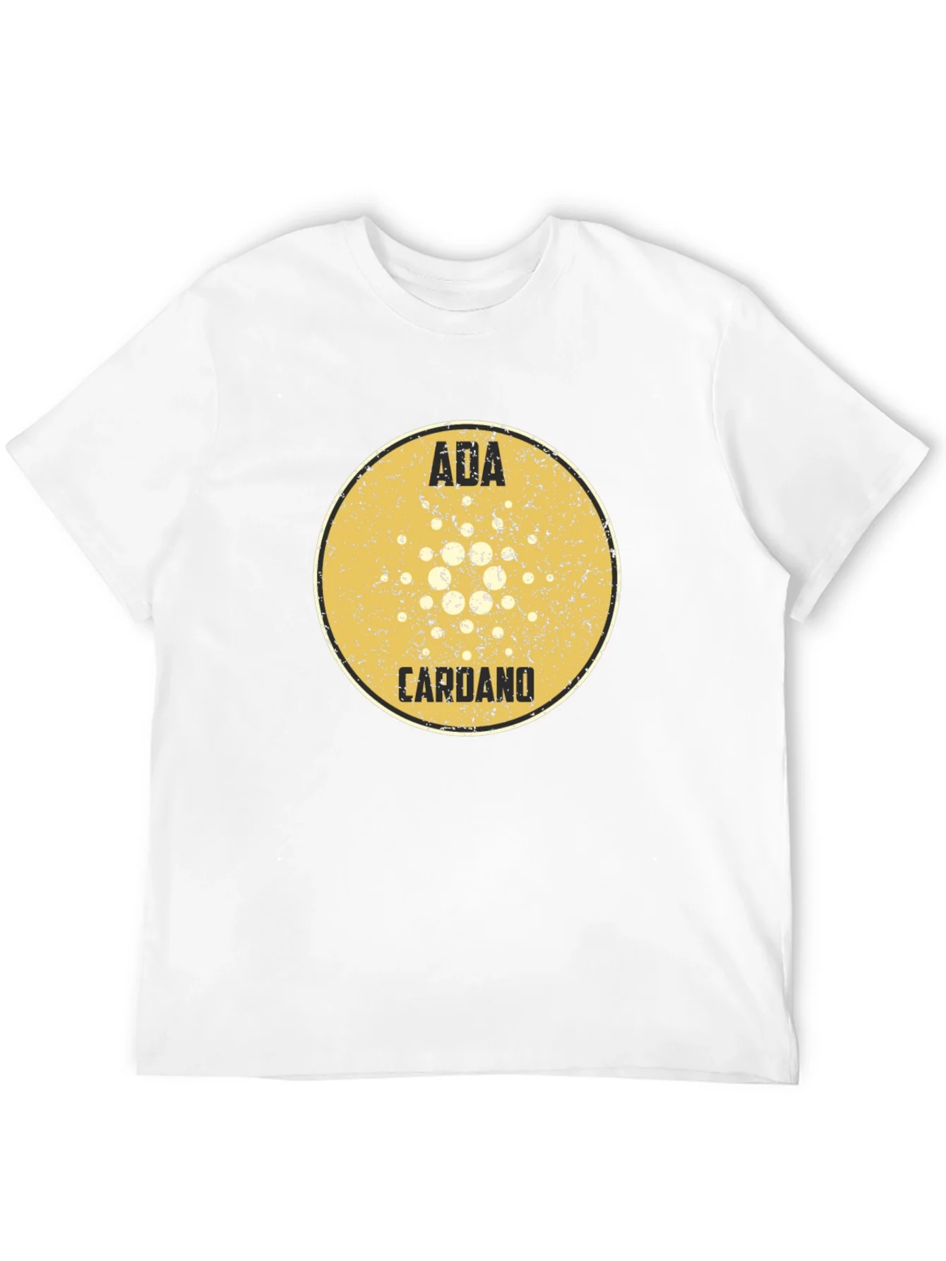 ADA Cardano Black T-Shirt - Crypto Fan Apparel