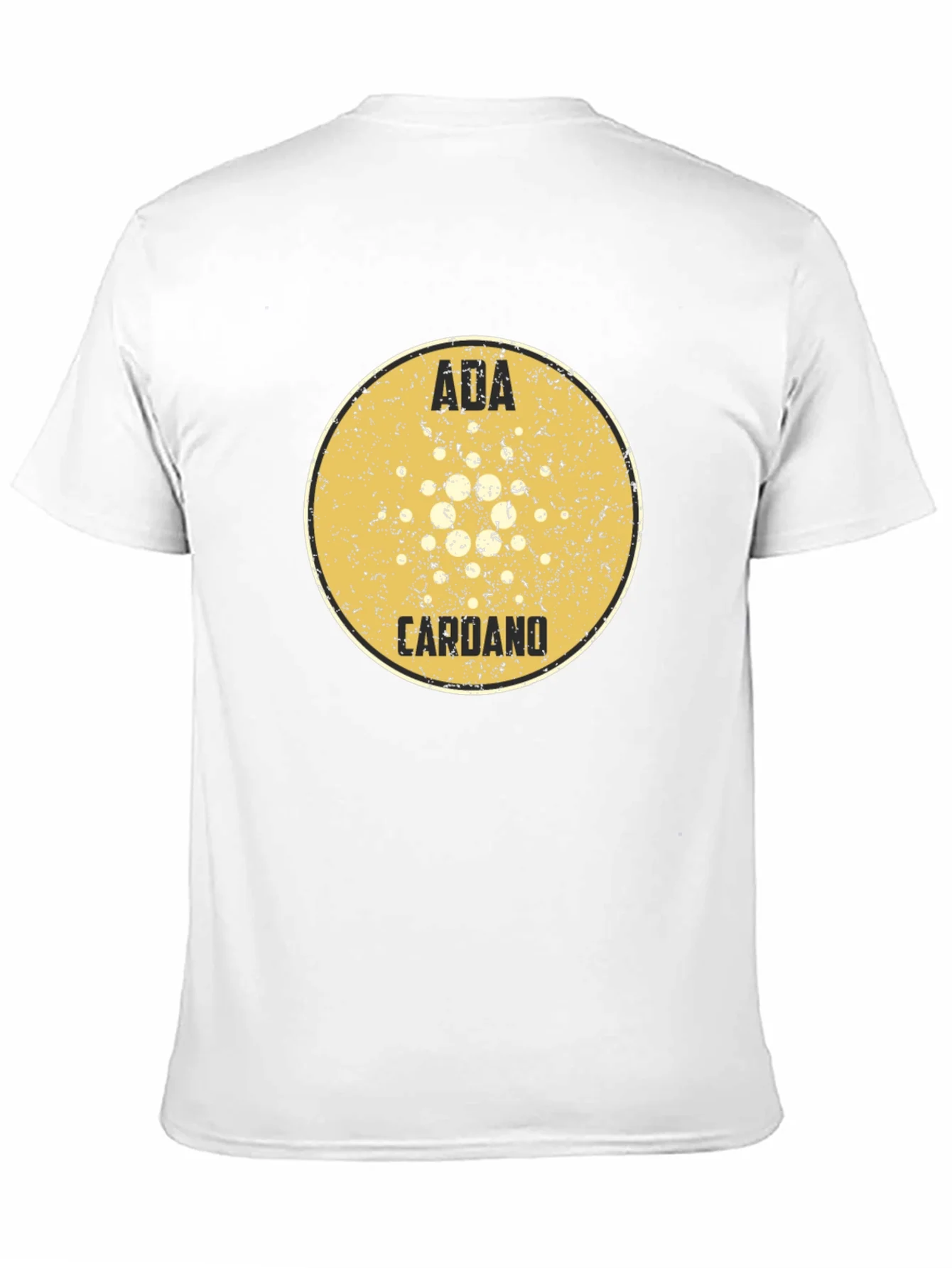 ADA Cardano Black T-Shirt - Crypto Fan Apparel