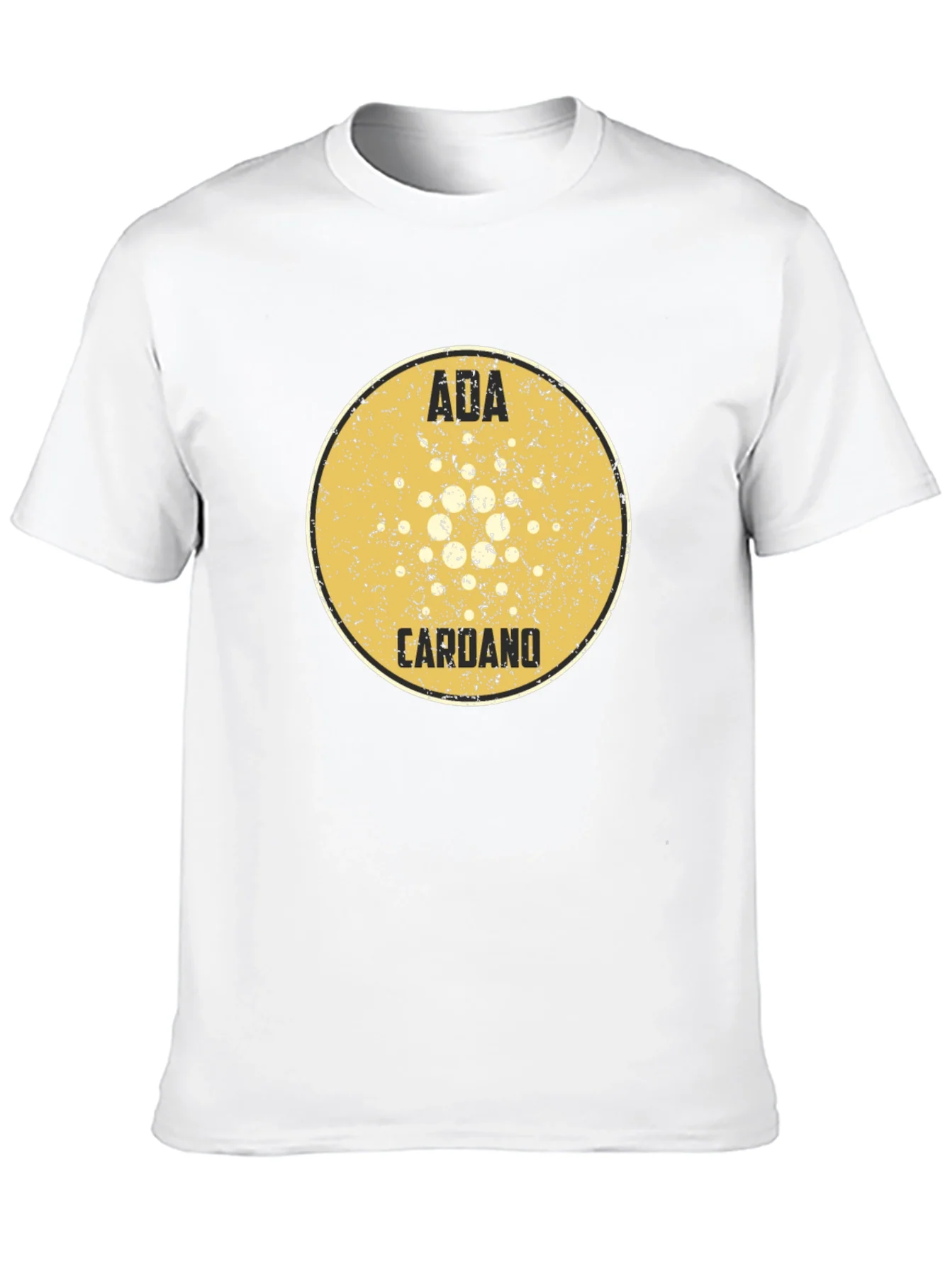 ADA Cardano Black T-Shirt - Crypto Fan Apparel