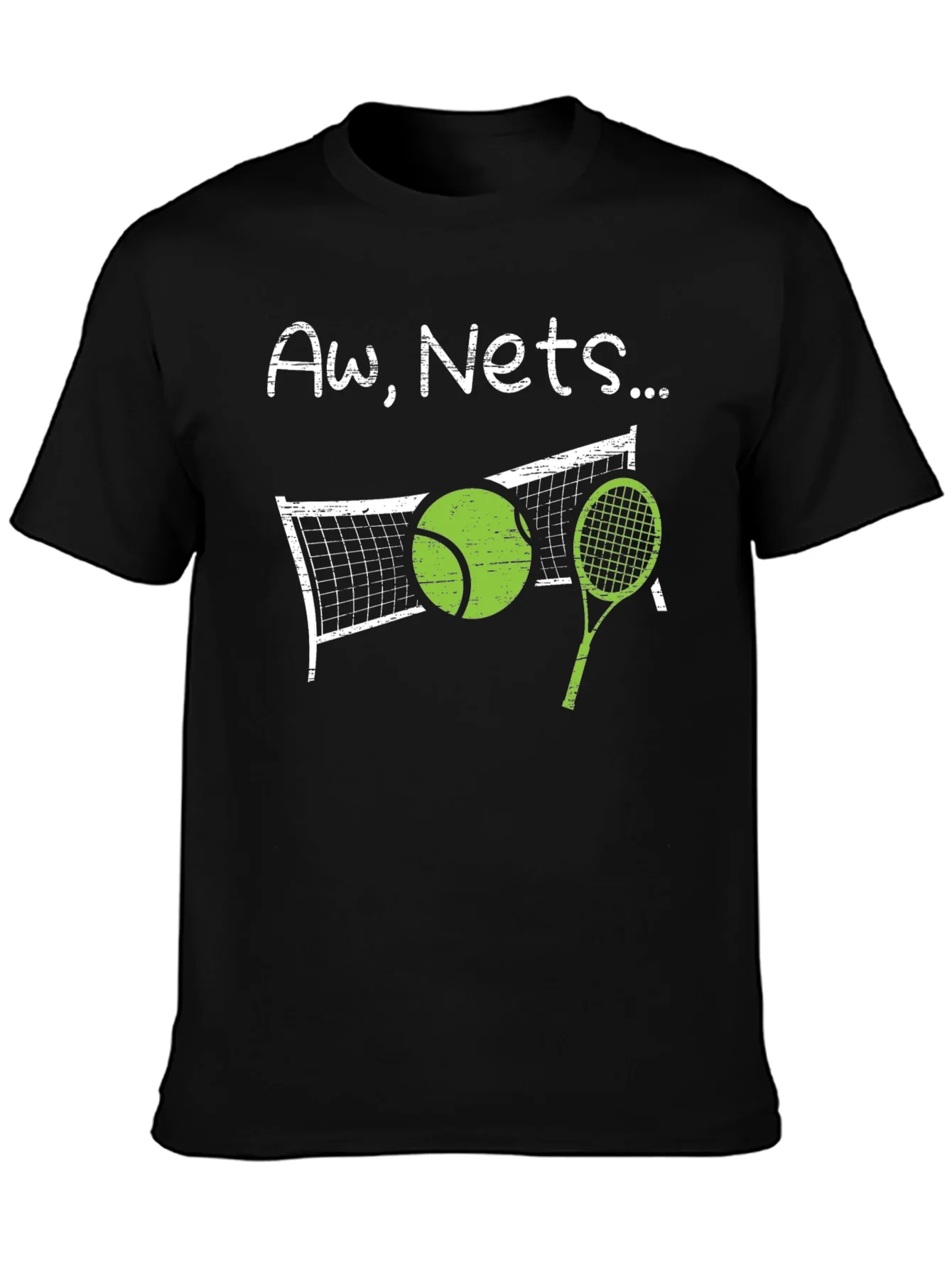 Aw Nets T-Shirt - Funny Tennis Graphic Tee