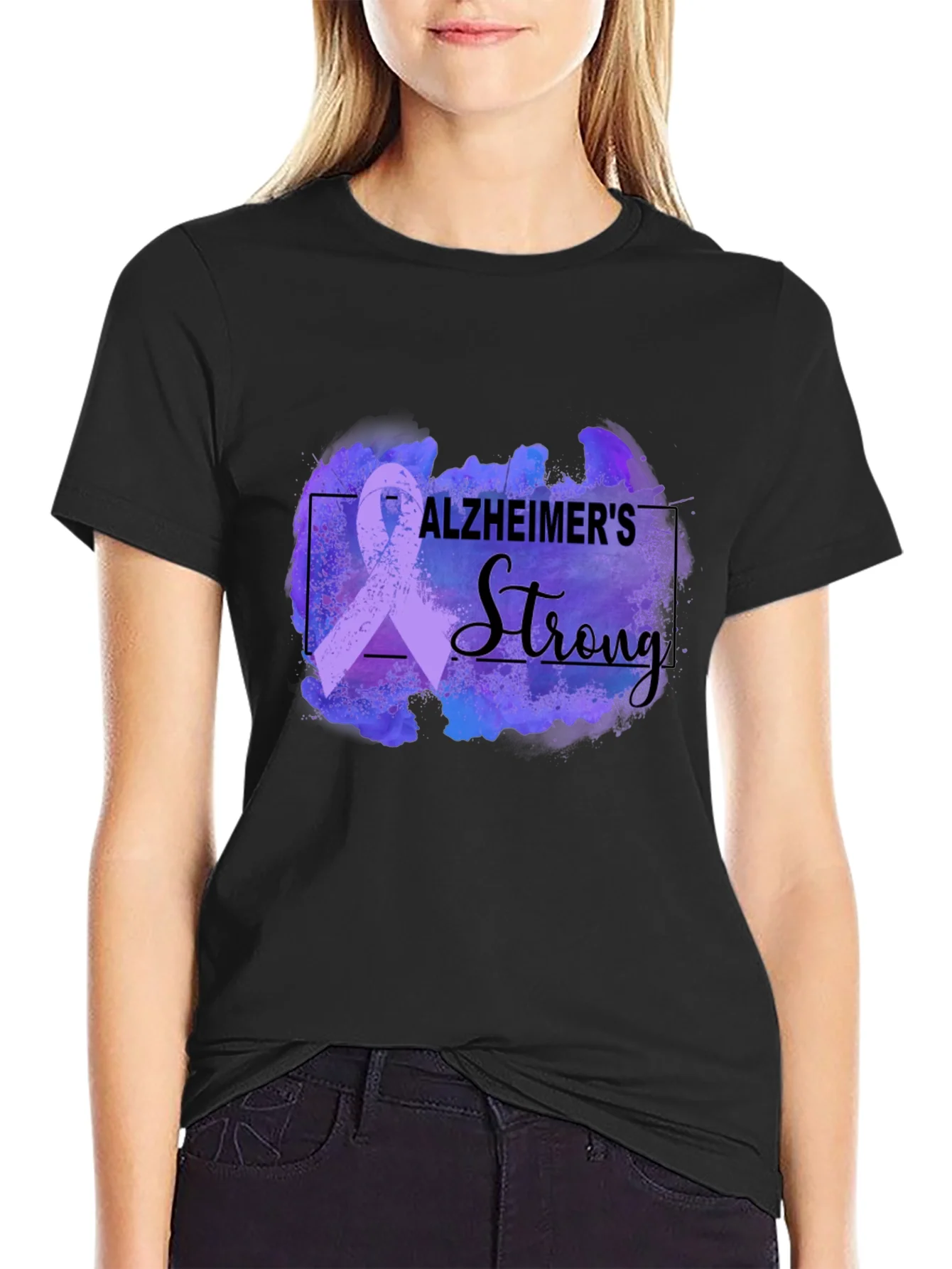 Alzheimers Strong Support T-Shirt