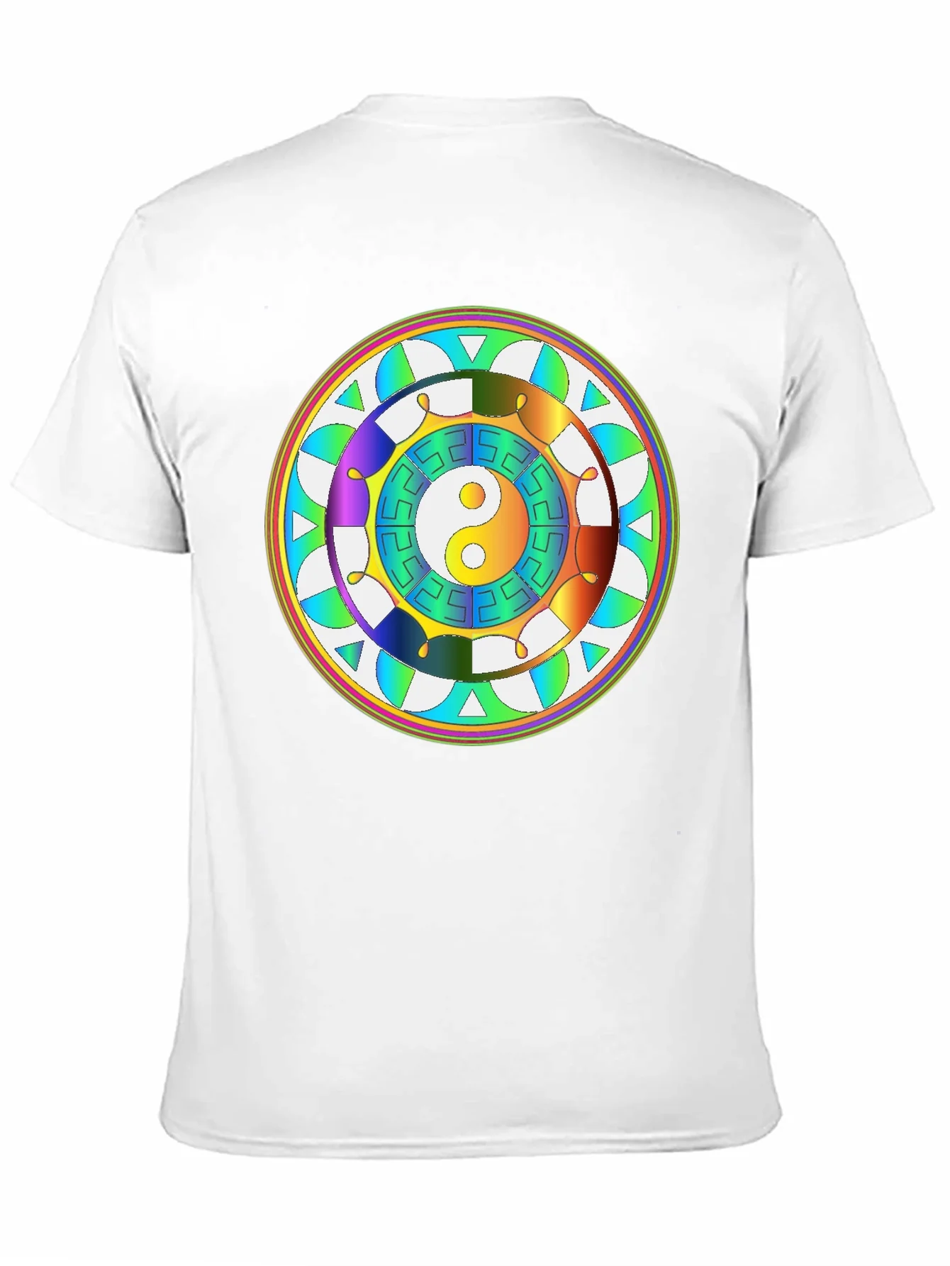 Yin Yang Mandala Graphic Tee
