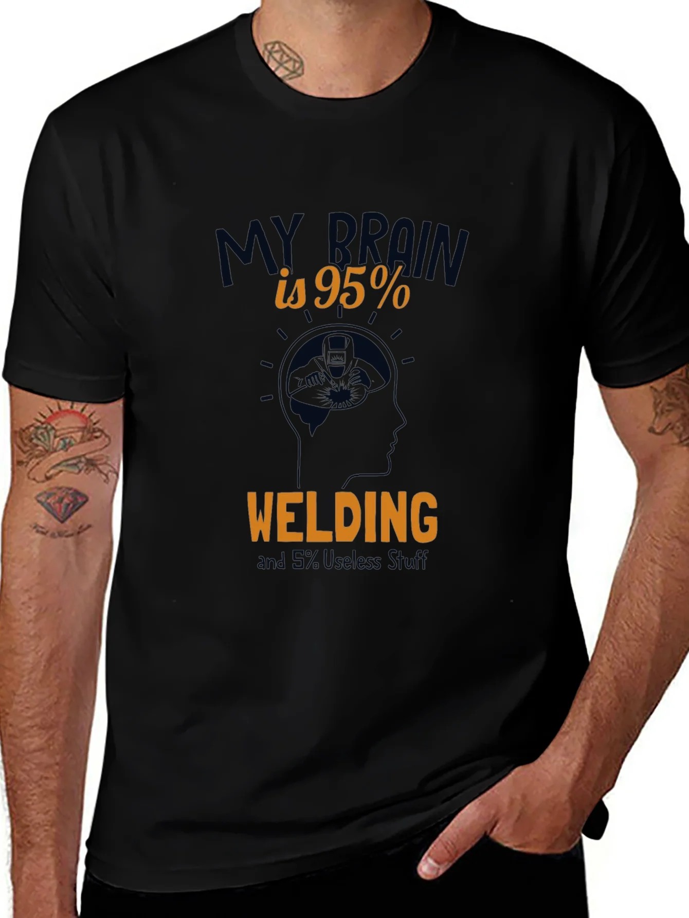 Welding Brain T-Shirt