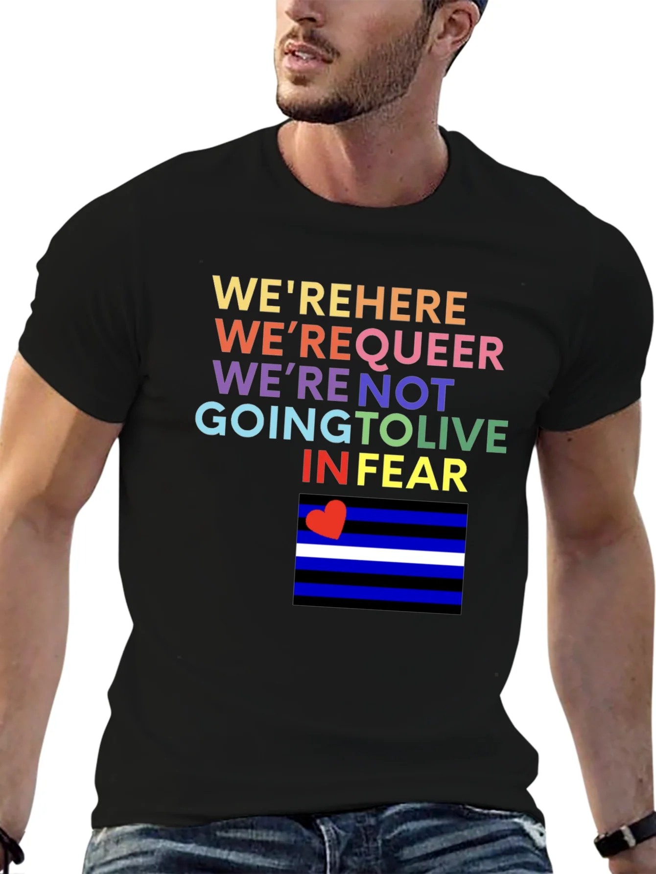 Were Here Were Queer T-Shirt
