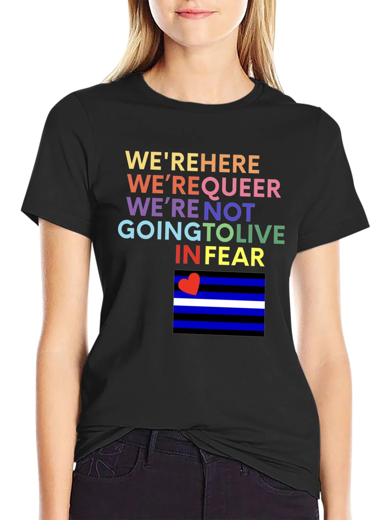 Were Here Were Queer T-Shirt