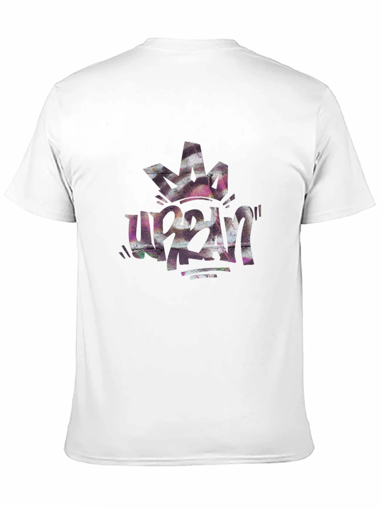 Urban Crown Graphic Black Tee