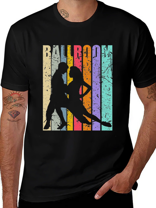 Ballroom Dance Retro Graphic T-Shirt