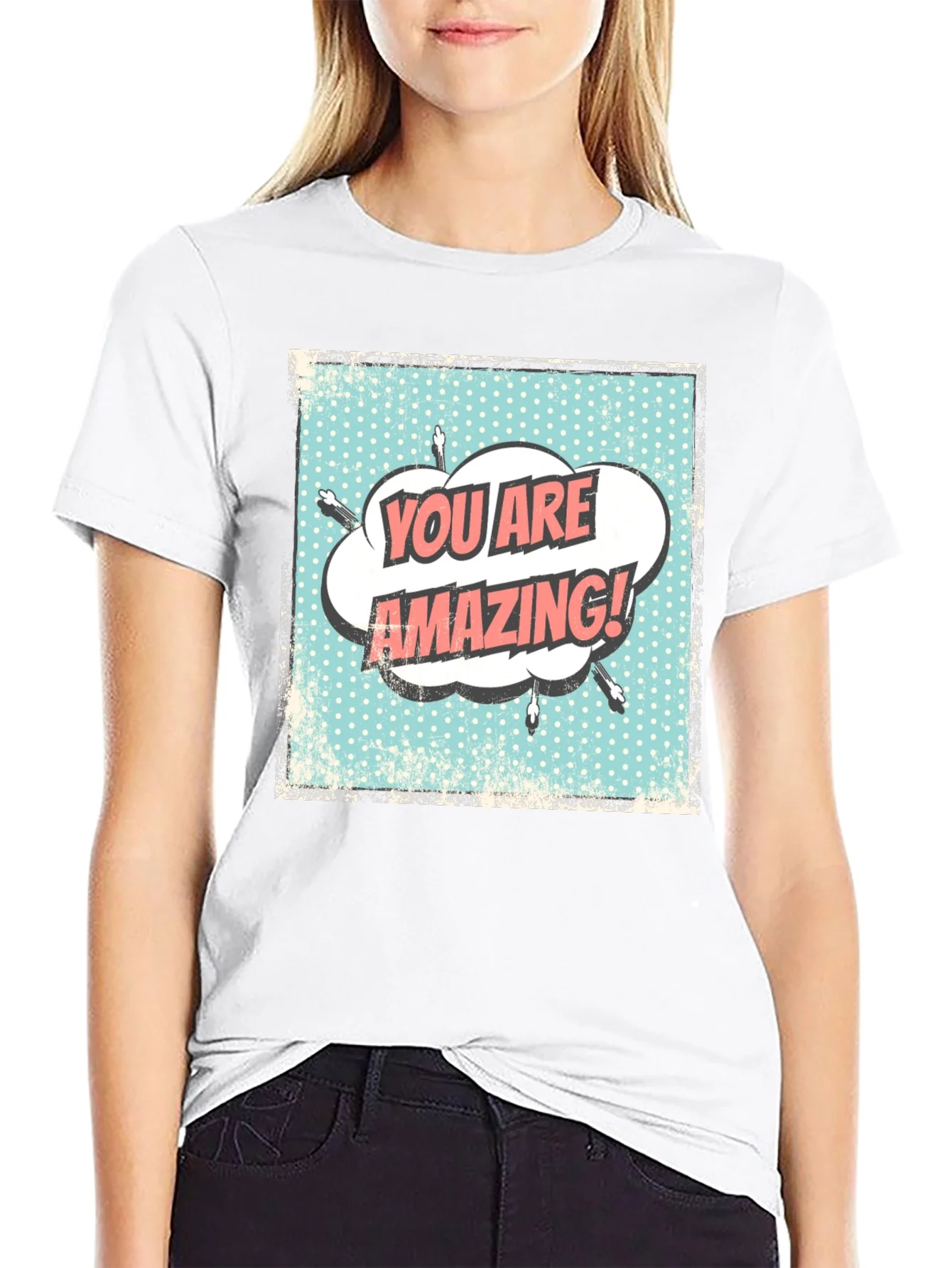 You Are Amazing! Comic Style Graphic Tee