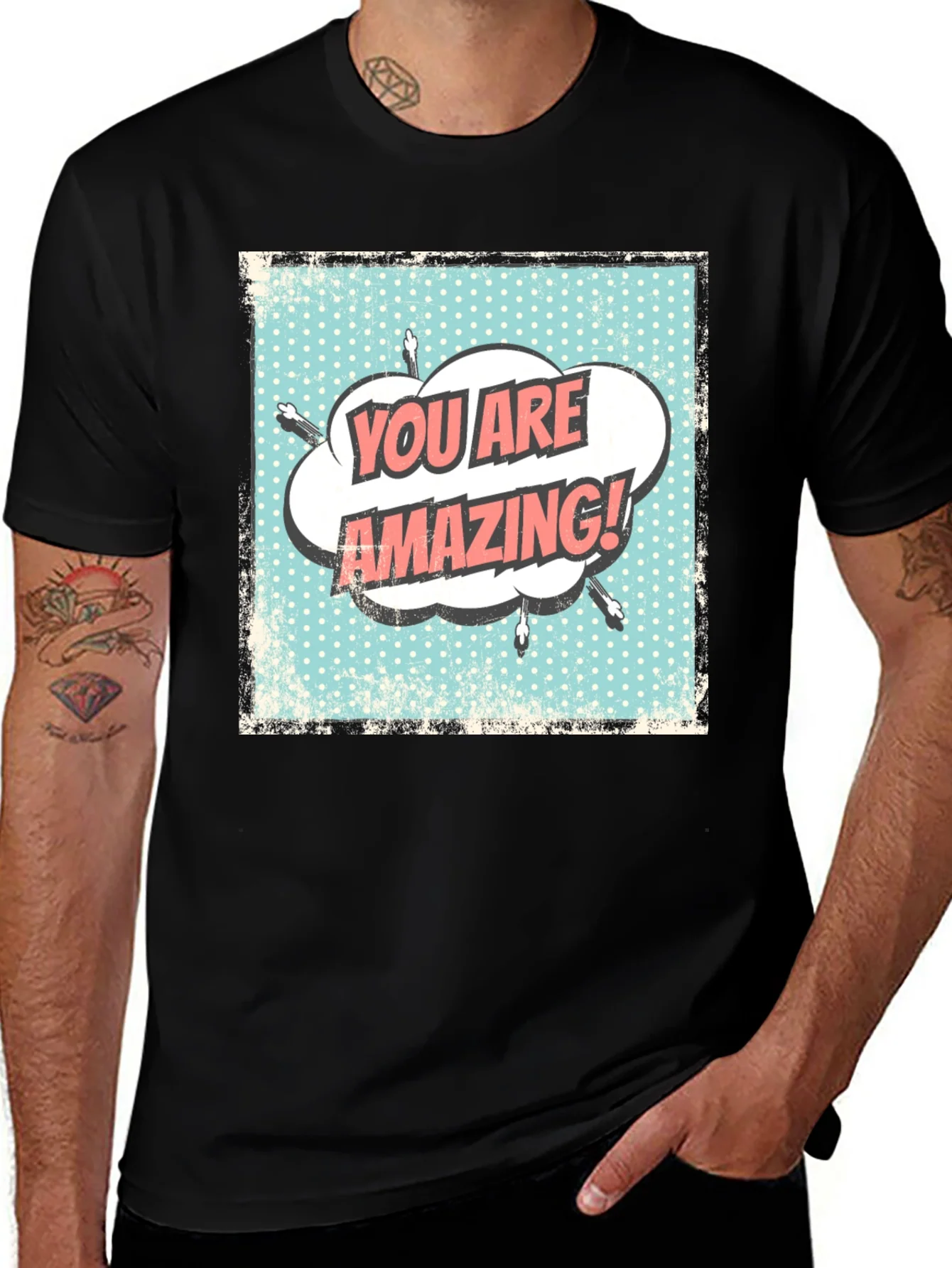 You Are Amazing! Comic Style Graphic Tee