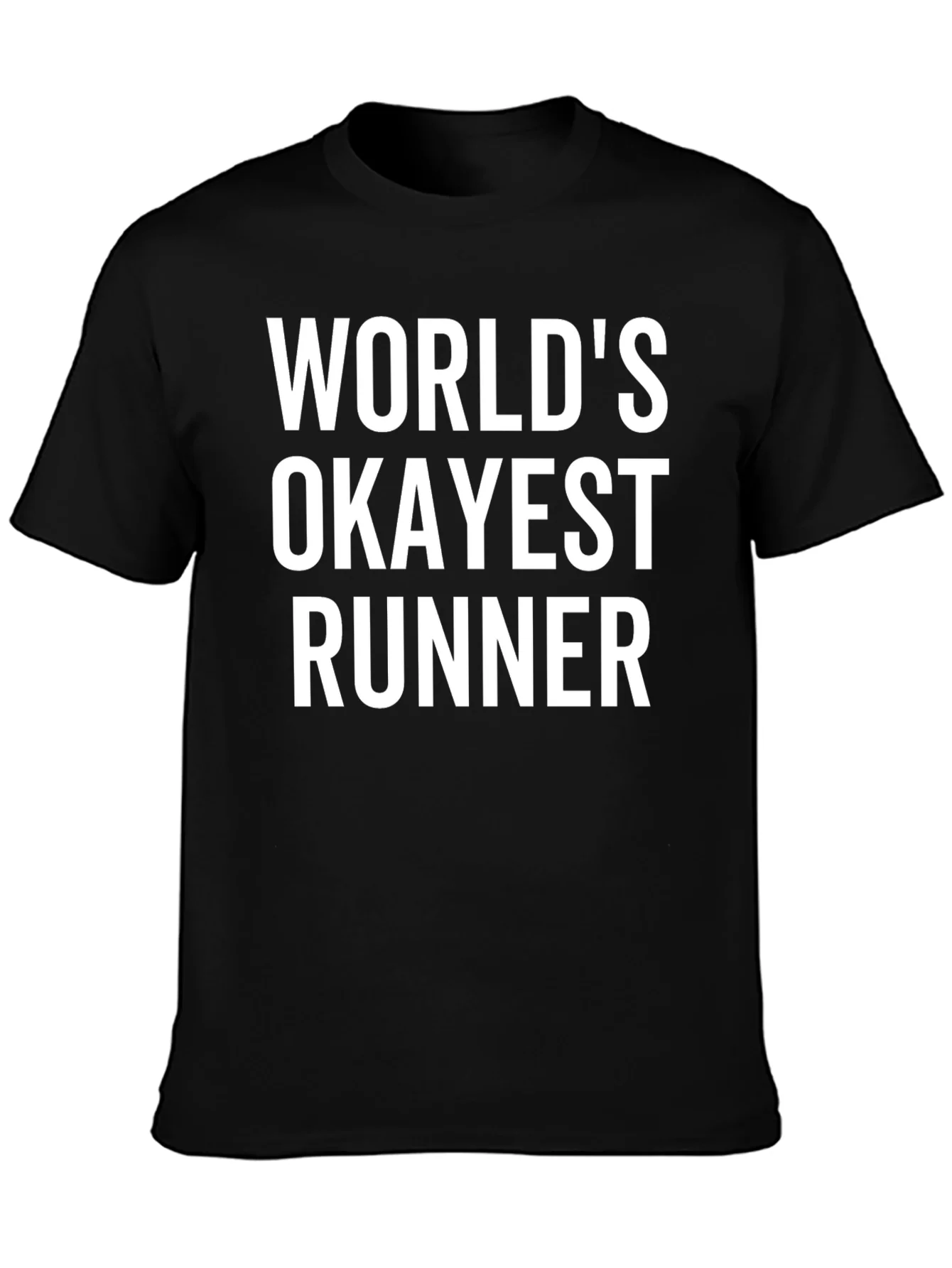 Worlds Okayest Runner Graphic T-Shirt