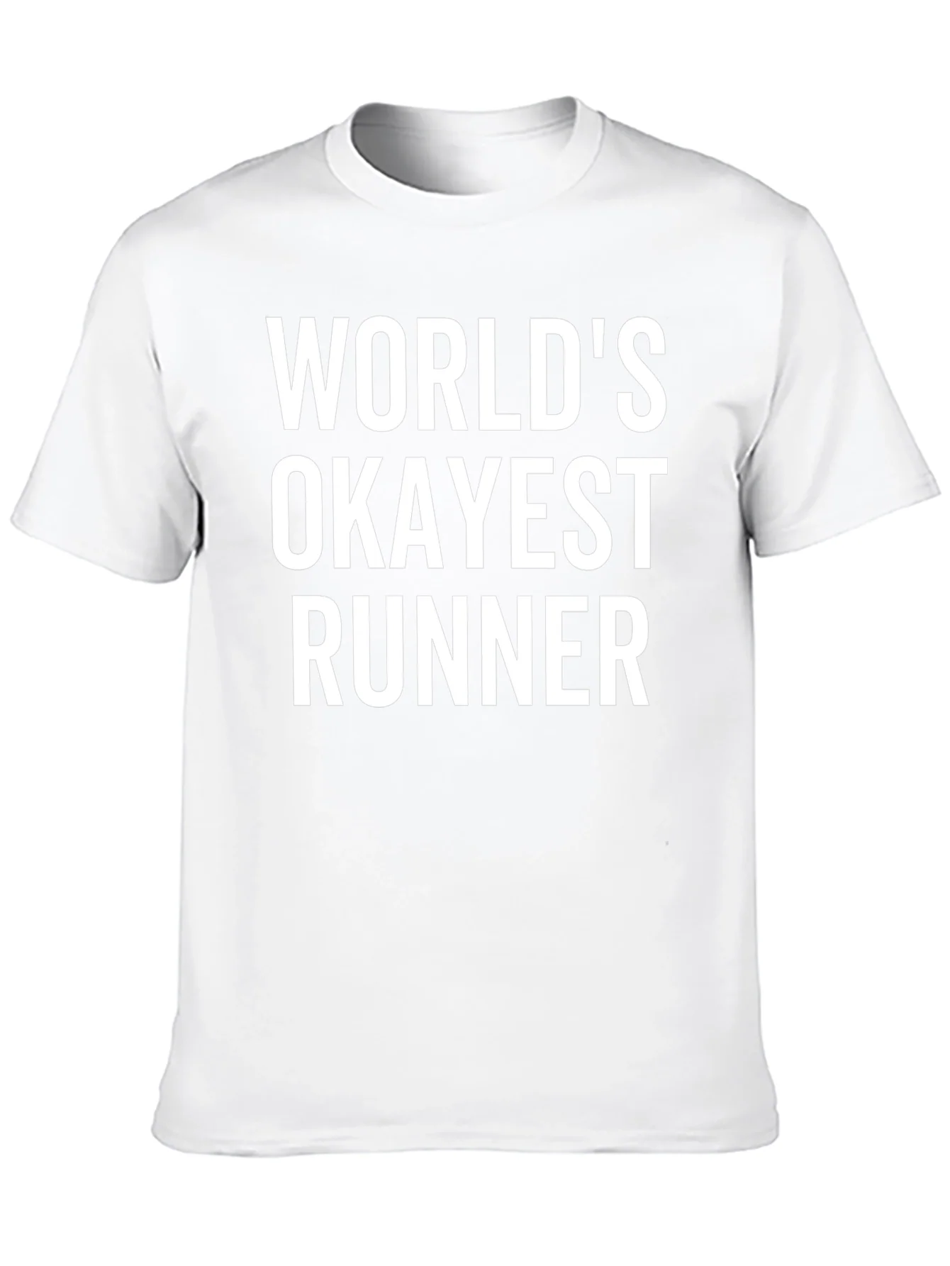 Worlds Okayest Runner Graphic T-Shirt