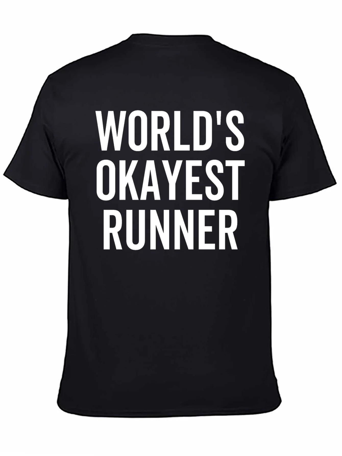 Worlds Okayest Runner Graphic T-Shirt