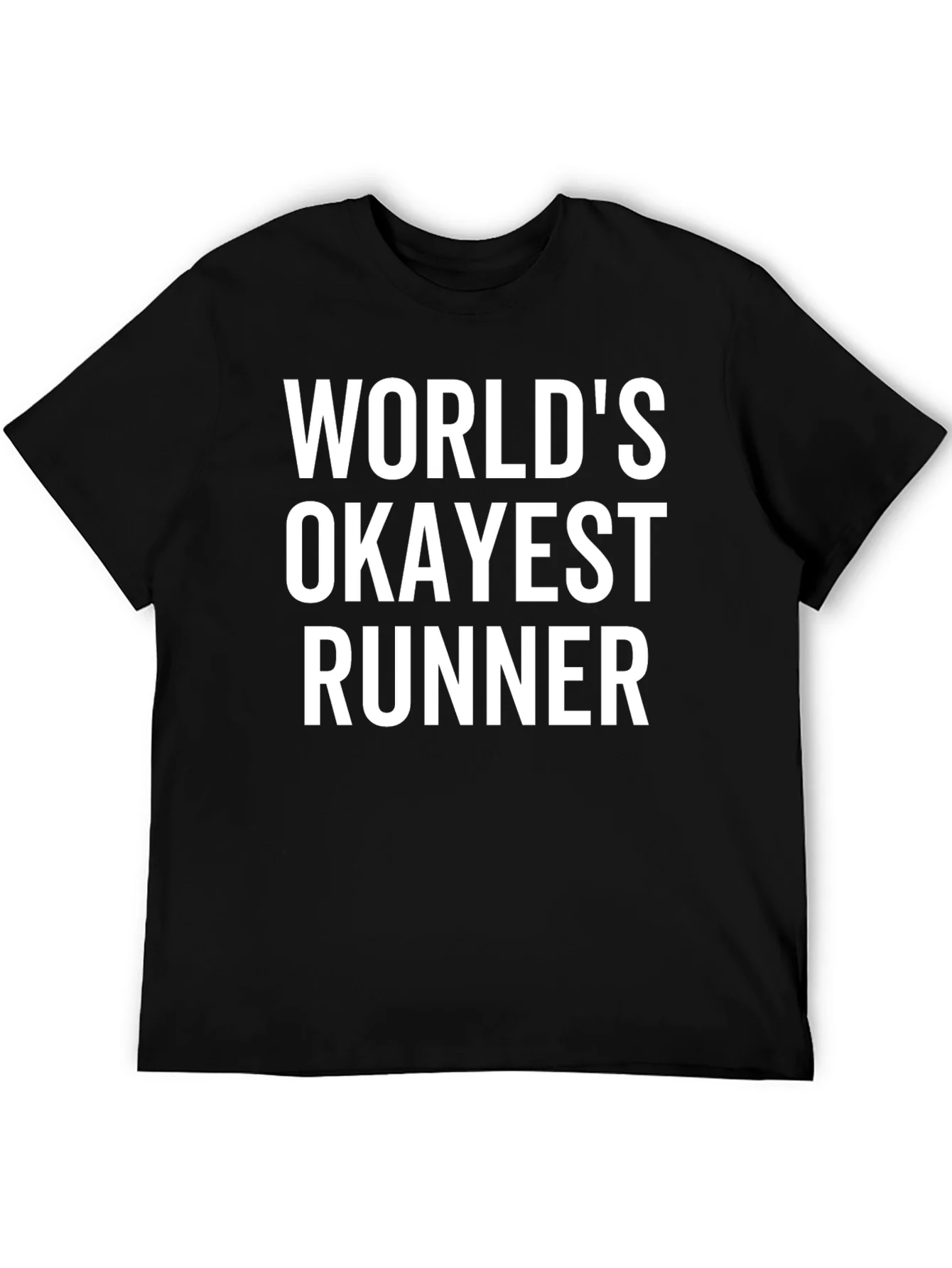 Worlds Okayest Runner Graphic T-Shirt