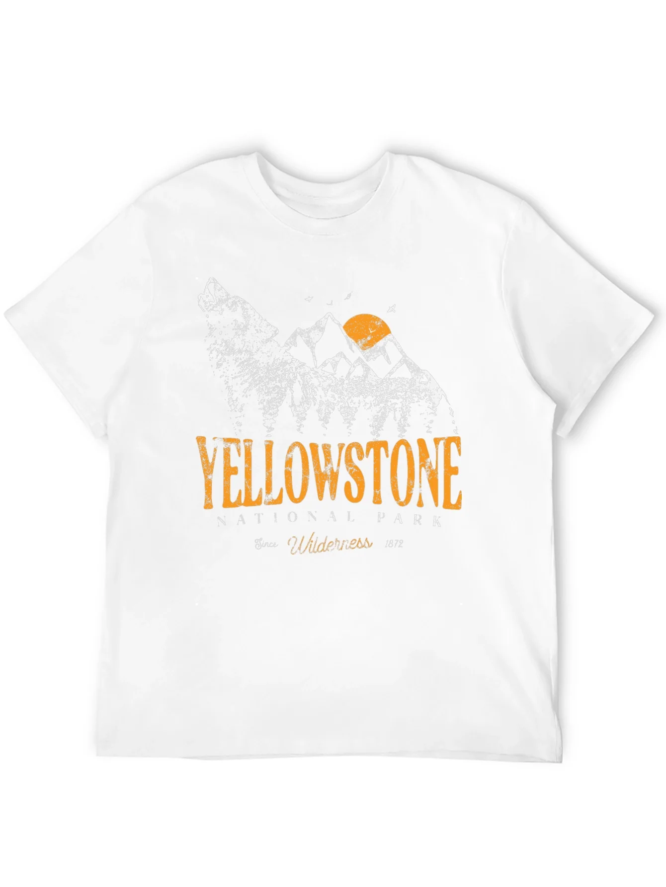 Yellowstone National Park Graphic Tee - Black