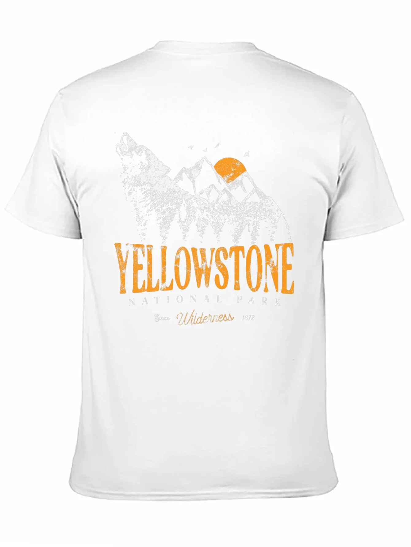 Yellowstone National Park Graphic Tee - Black