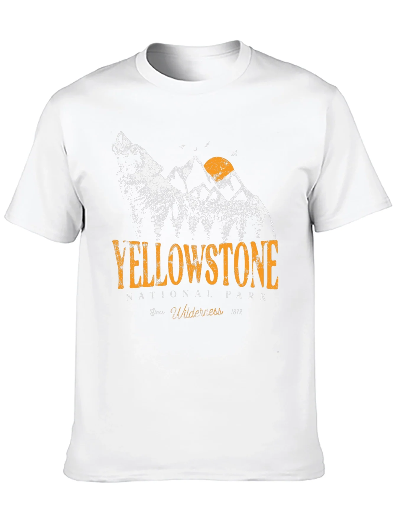 Yellowstone National Park Graphic Tee - Black