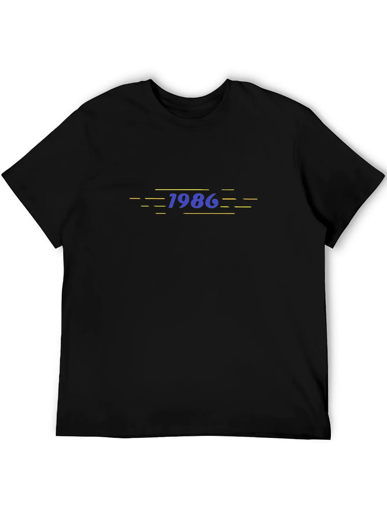 1986 Graphic Tee - Retro Style Mens T-Shirt