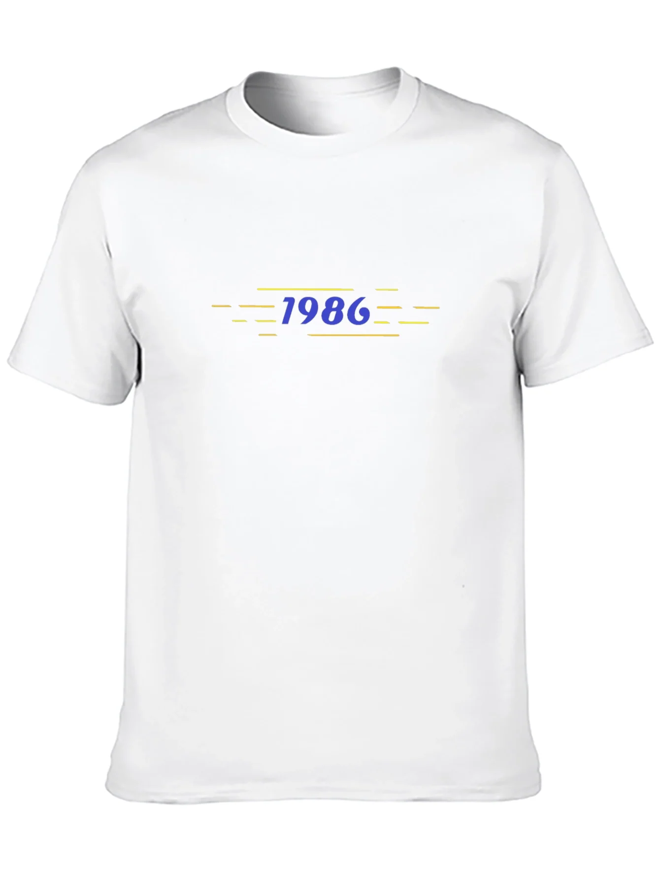 1986 Graphic Tee - Retro Style Mens T-Shirt