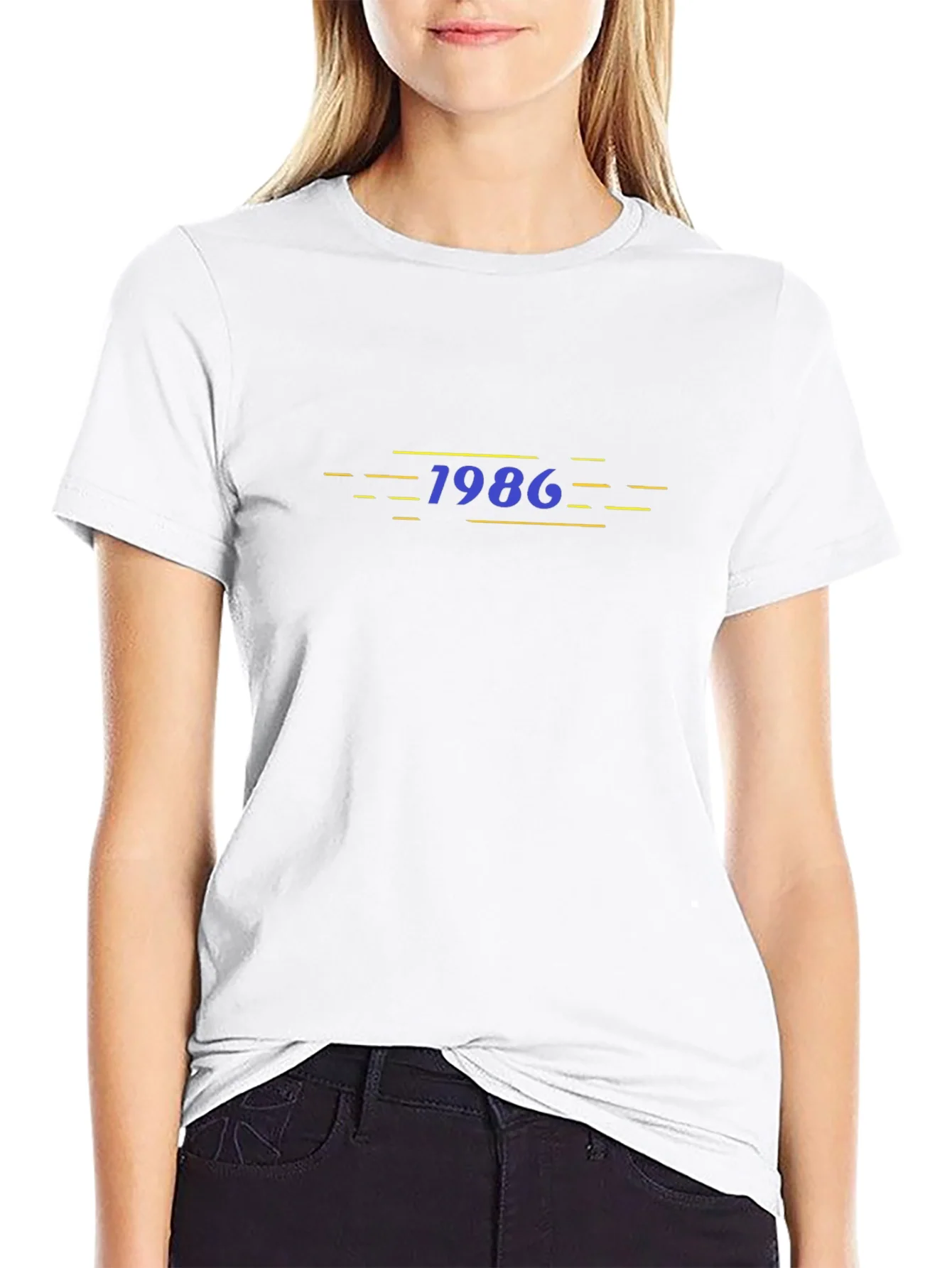 1986 Graphic Tee - Retro Style Mens T-Shirt