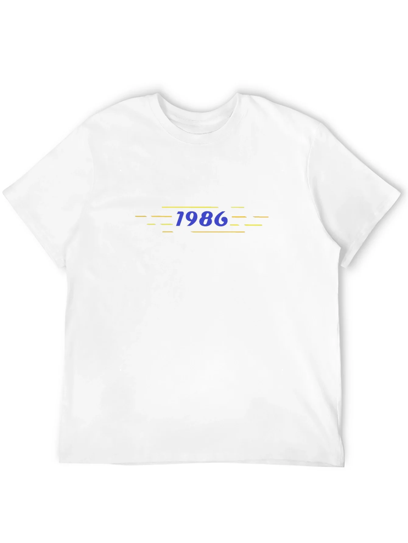 1986 Graphic Tee - Retro Style Mens T-Shirt