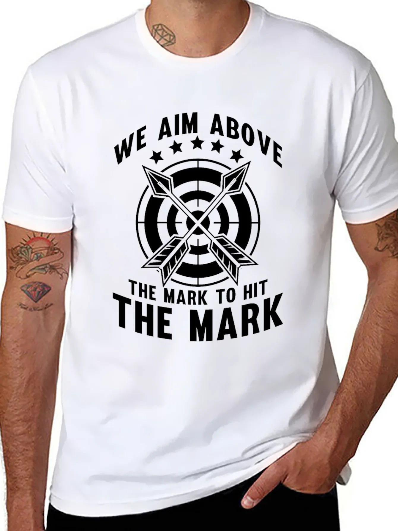 Archery Aim Above Graphic T-Shirt