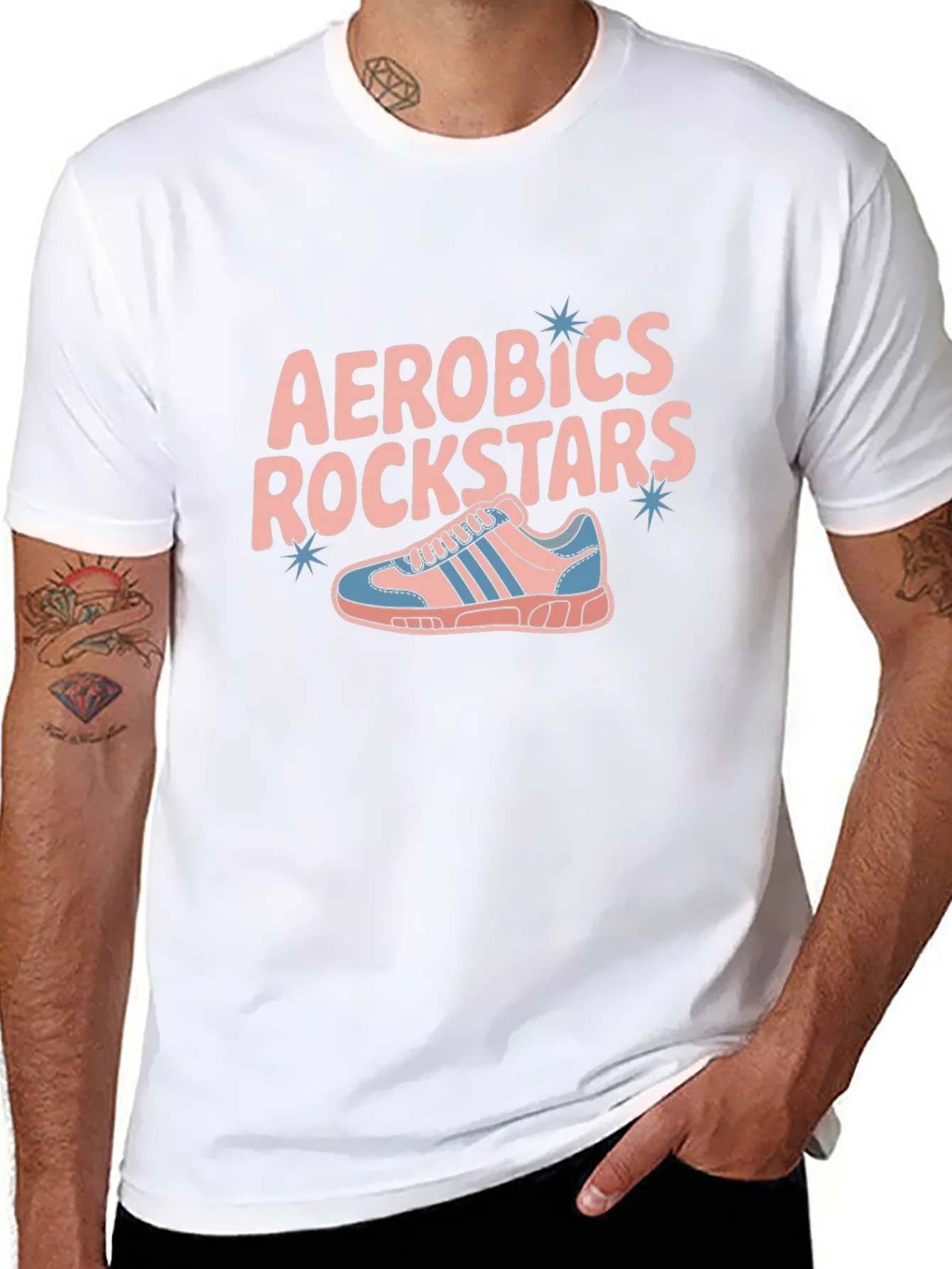 Aerobics Rockstars Graphic T-Shirt