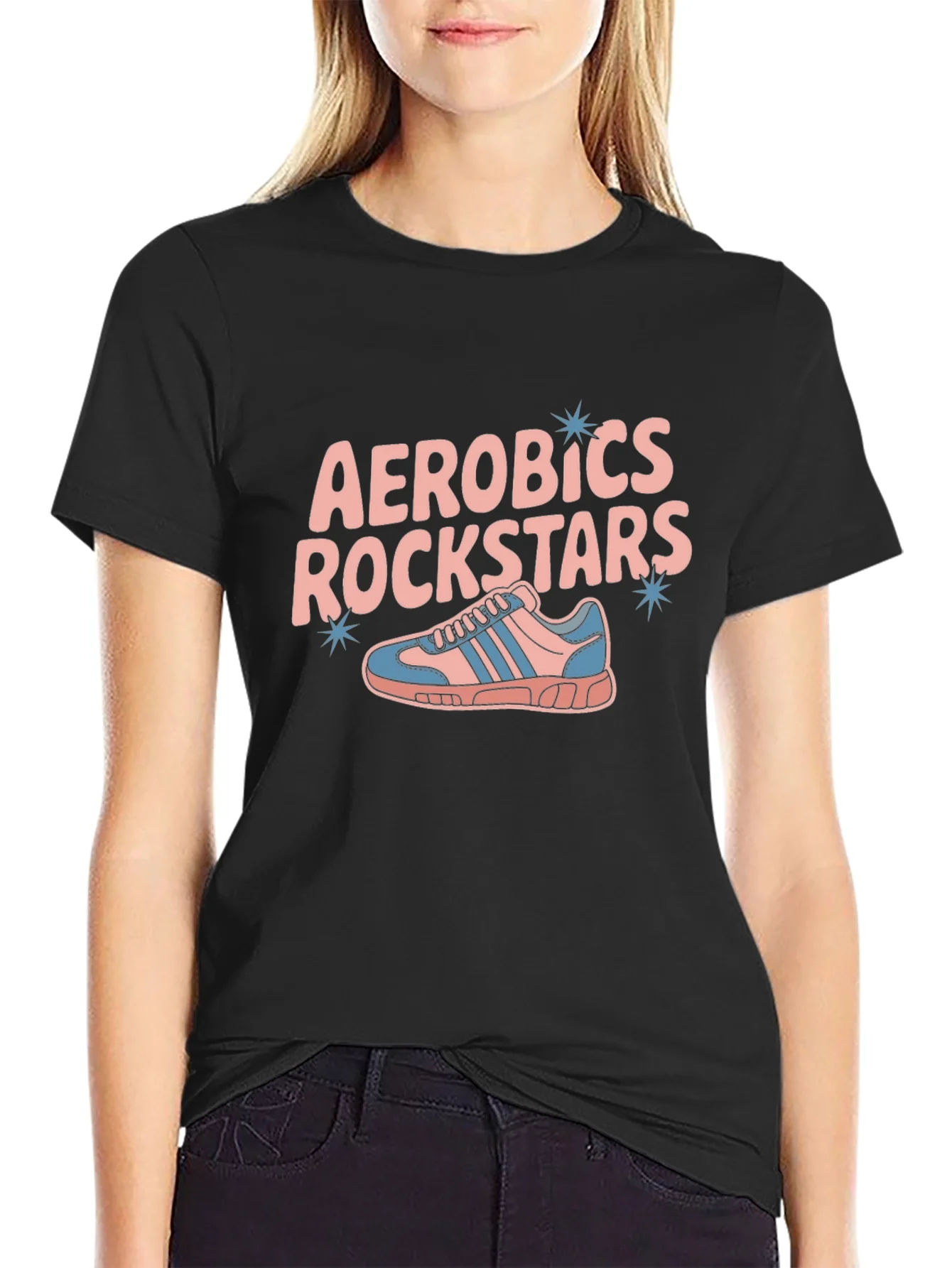 Aerobics Rockstars Graphic T-Shirt