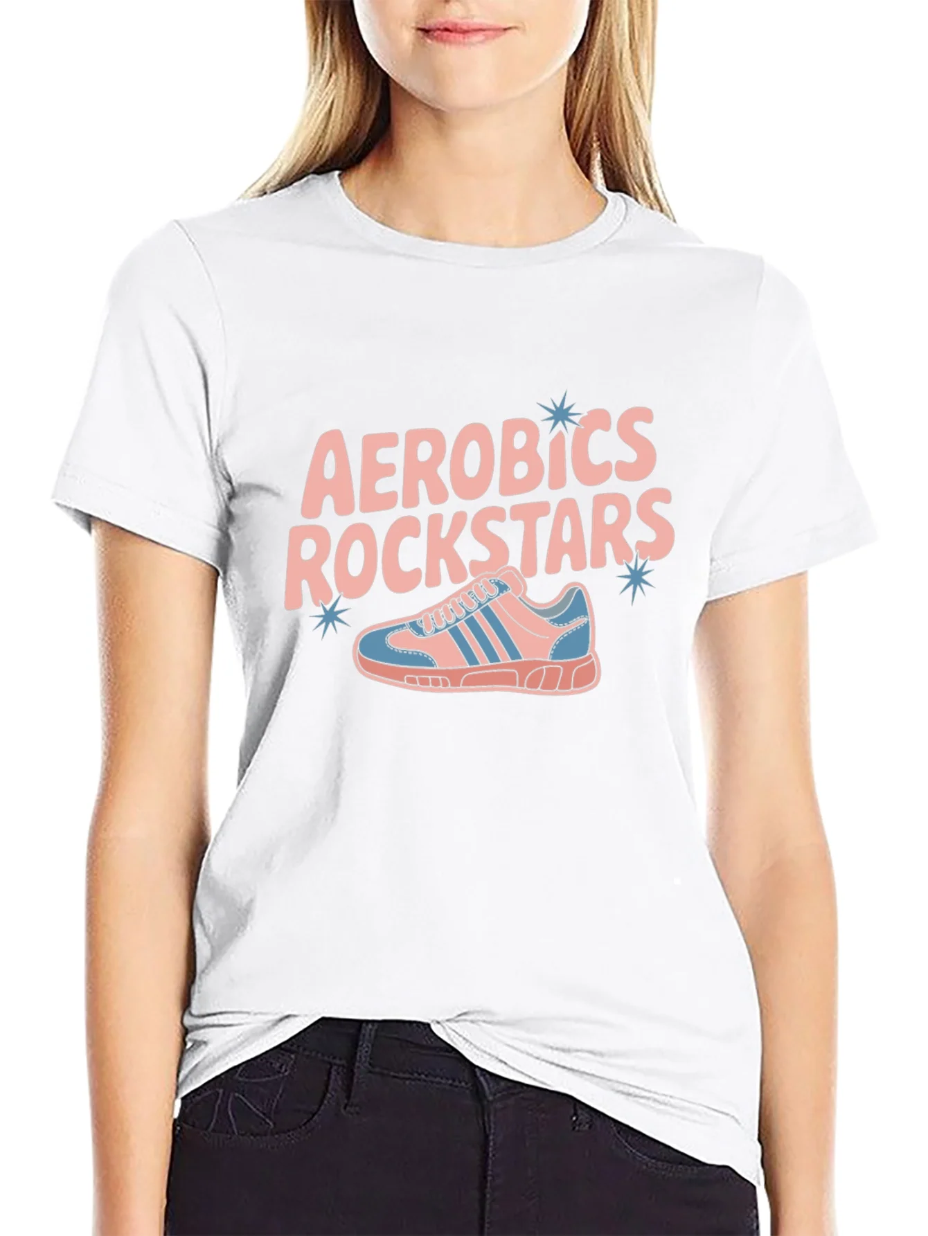 Aerobics Rockstars Graphic T-Shirt