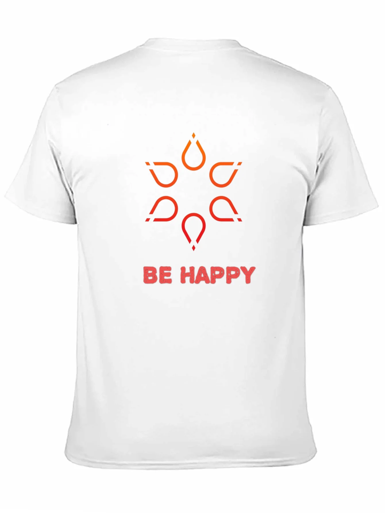 Be Happy Graphic Tee - Black T-Shirt