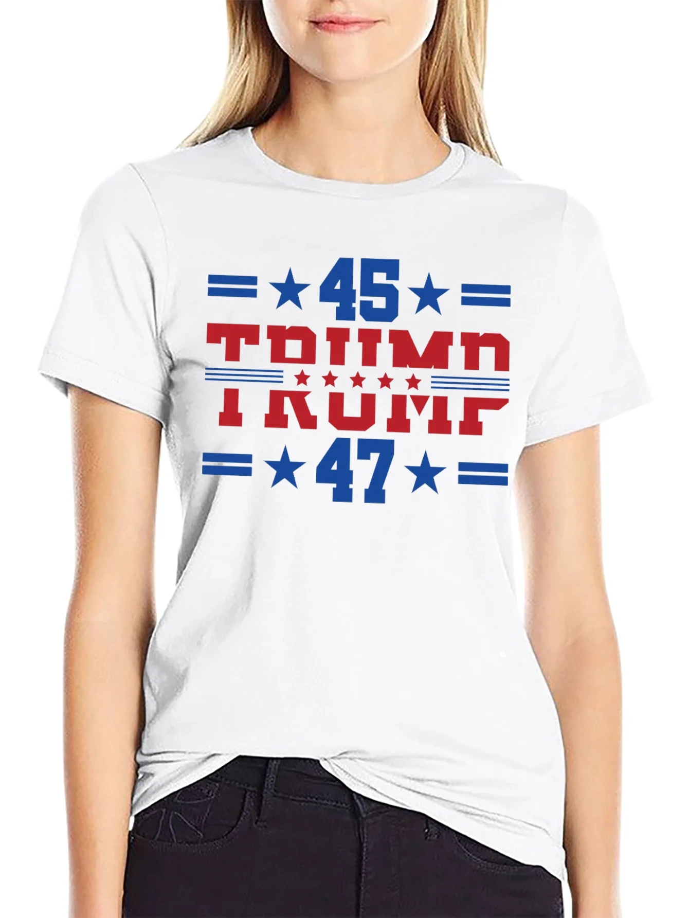 Trump 45 & 47 Graphic T-Shirt
