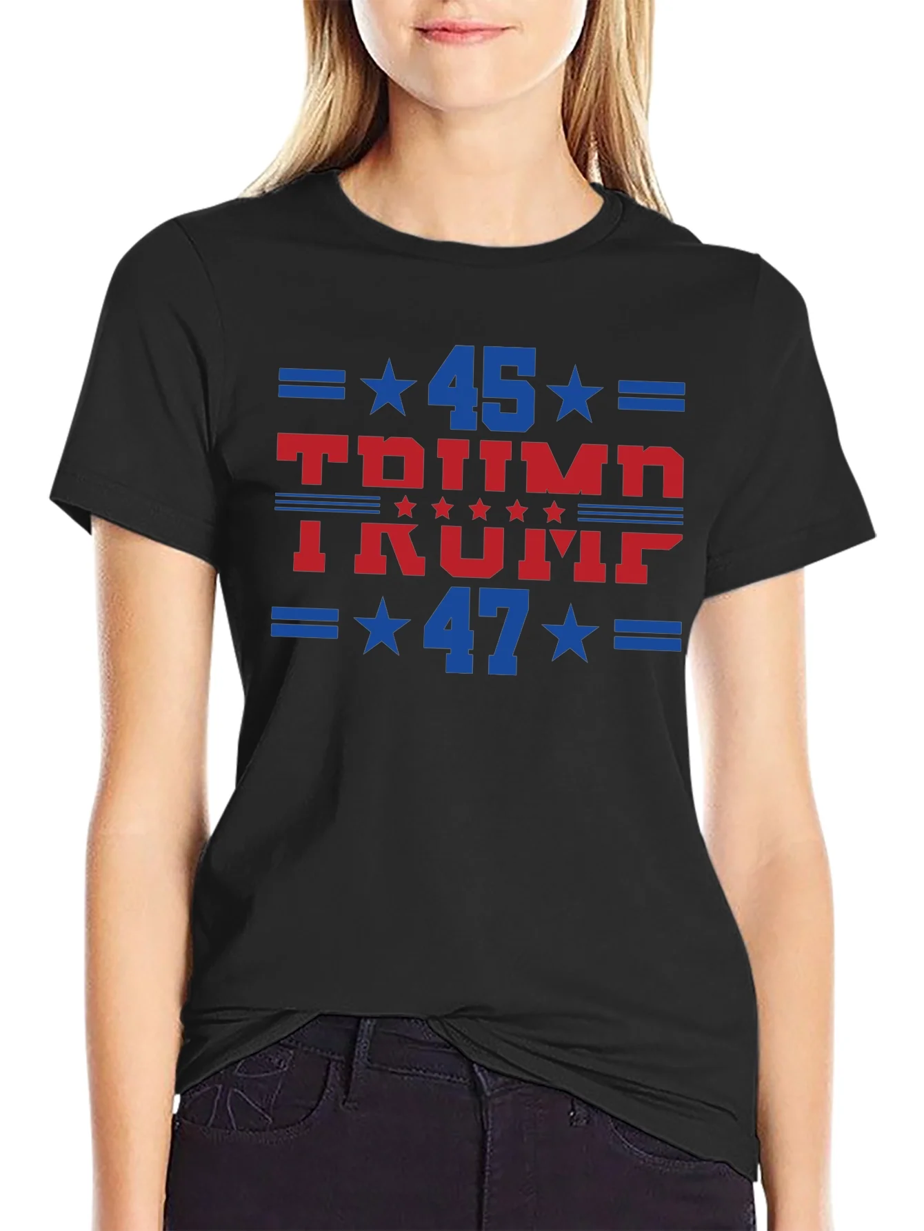 Trump 45 & 47 Graphic T-Shirt
