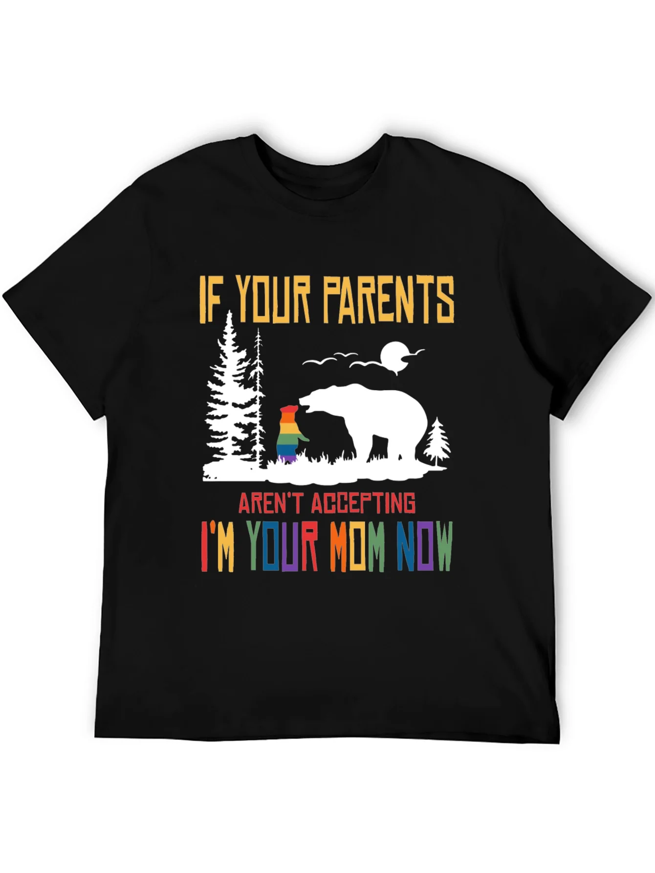 Accepting Mom Pride T-Shirt LGBTQ