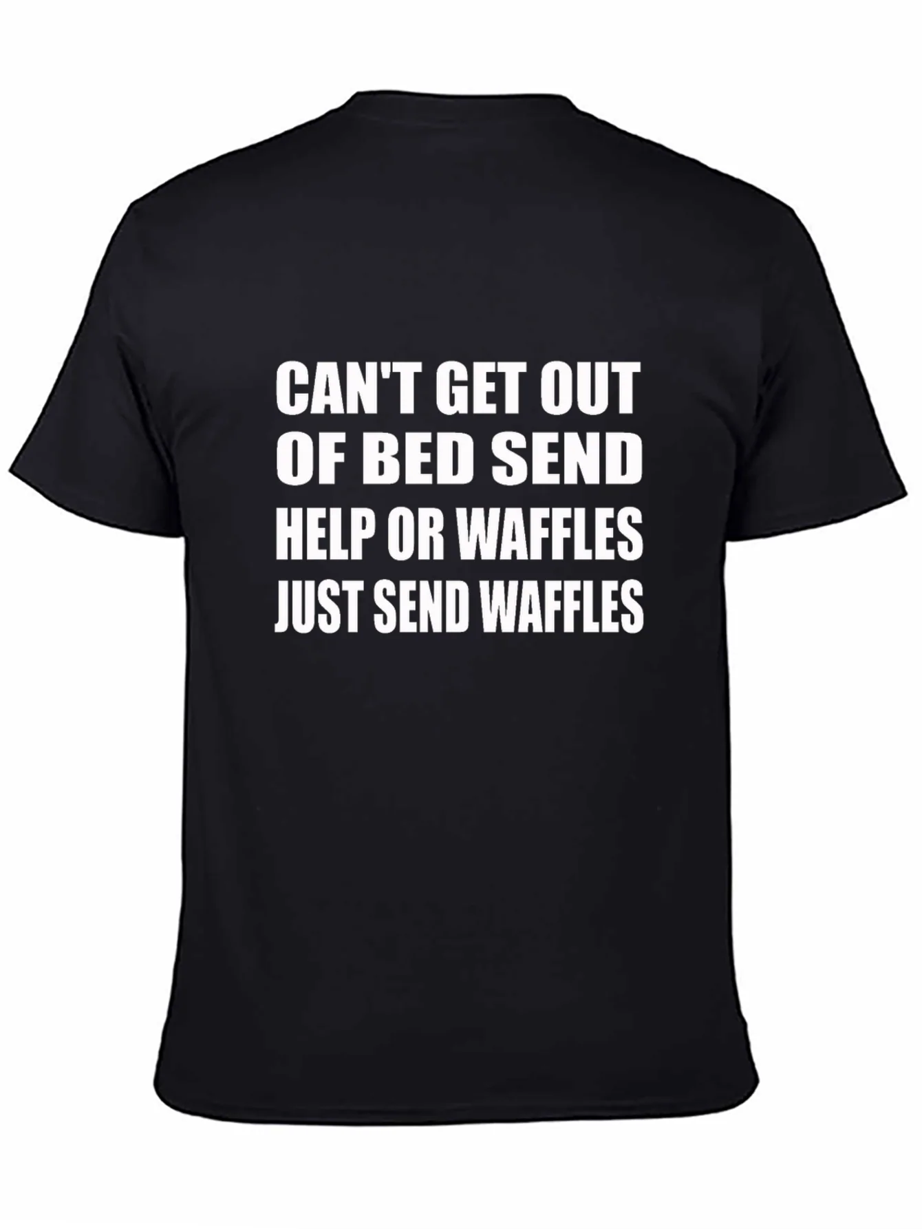 Waffles Please! Mens Graphic T-Shirt
