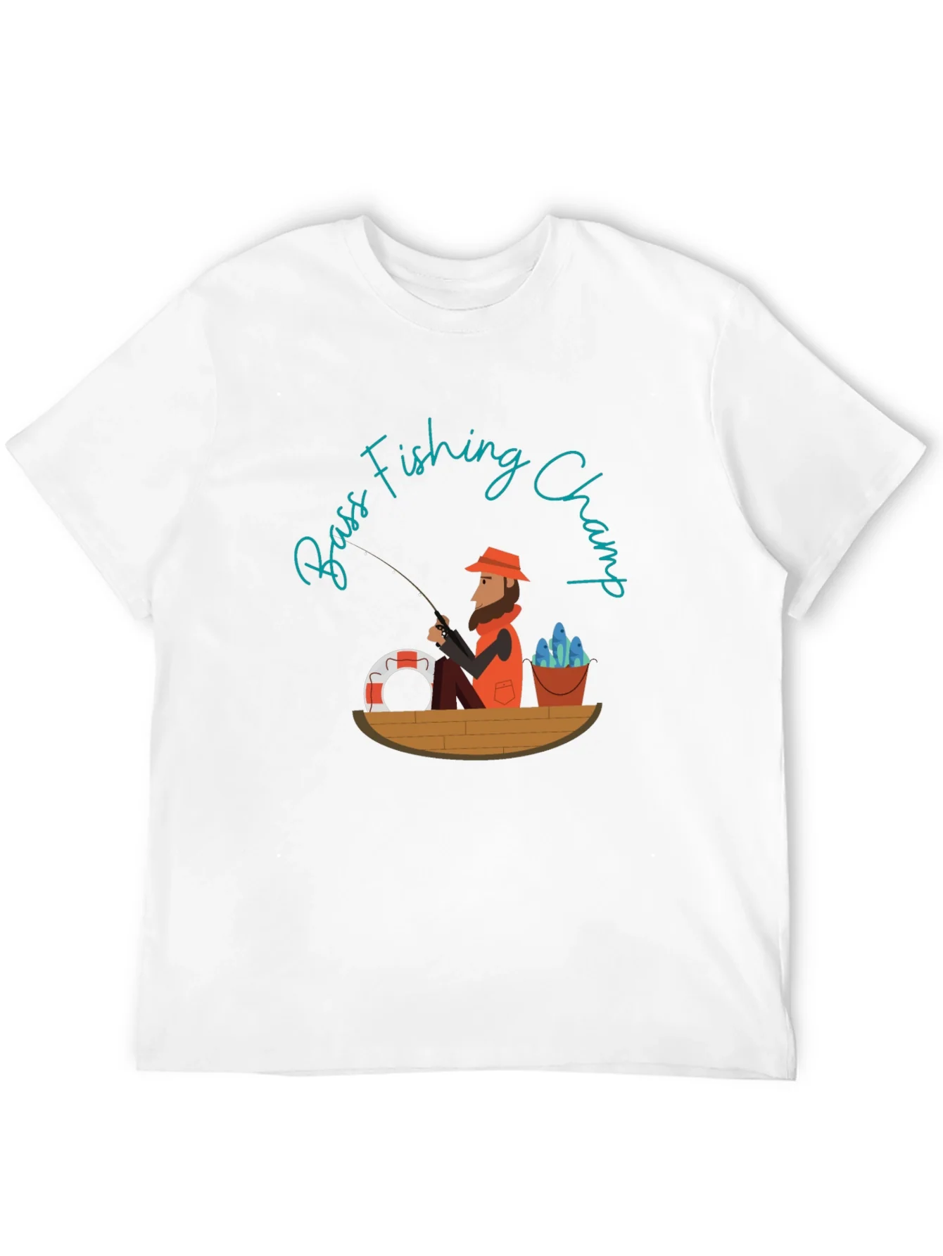 Bass Fishing Champ Graphic Tee