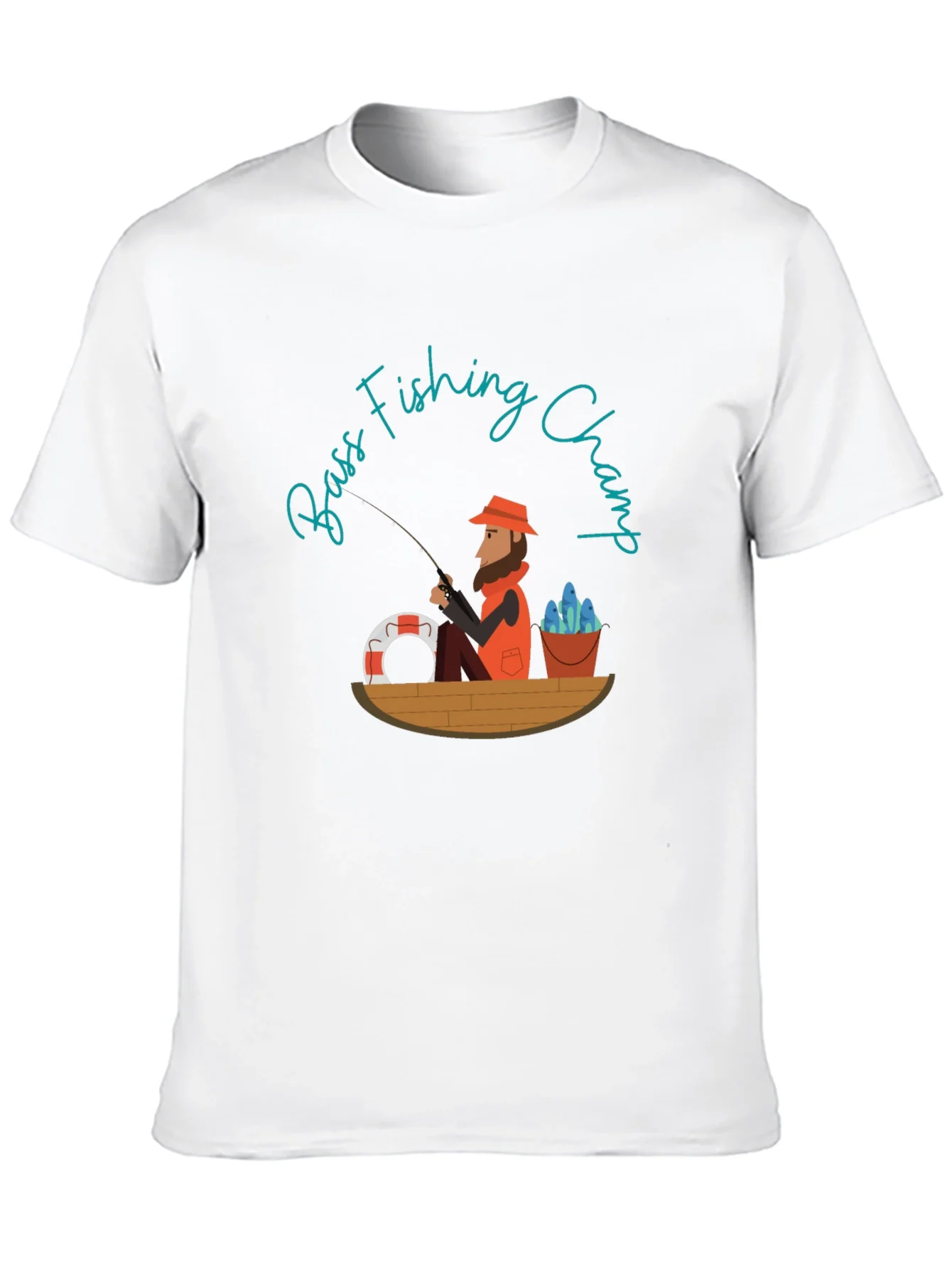 Bass Fishing Champ Graphic Tee