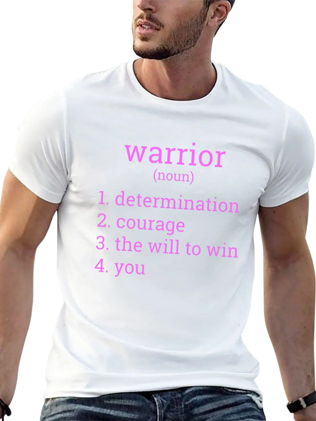 Warrior Definition Graphic Tee - Black T-Shirt