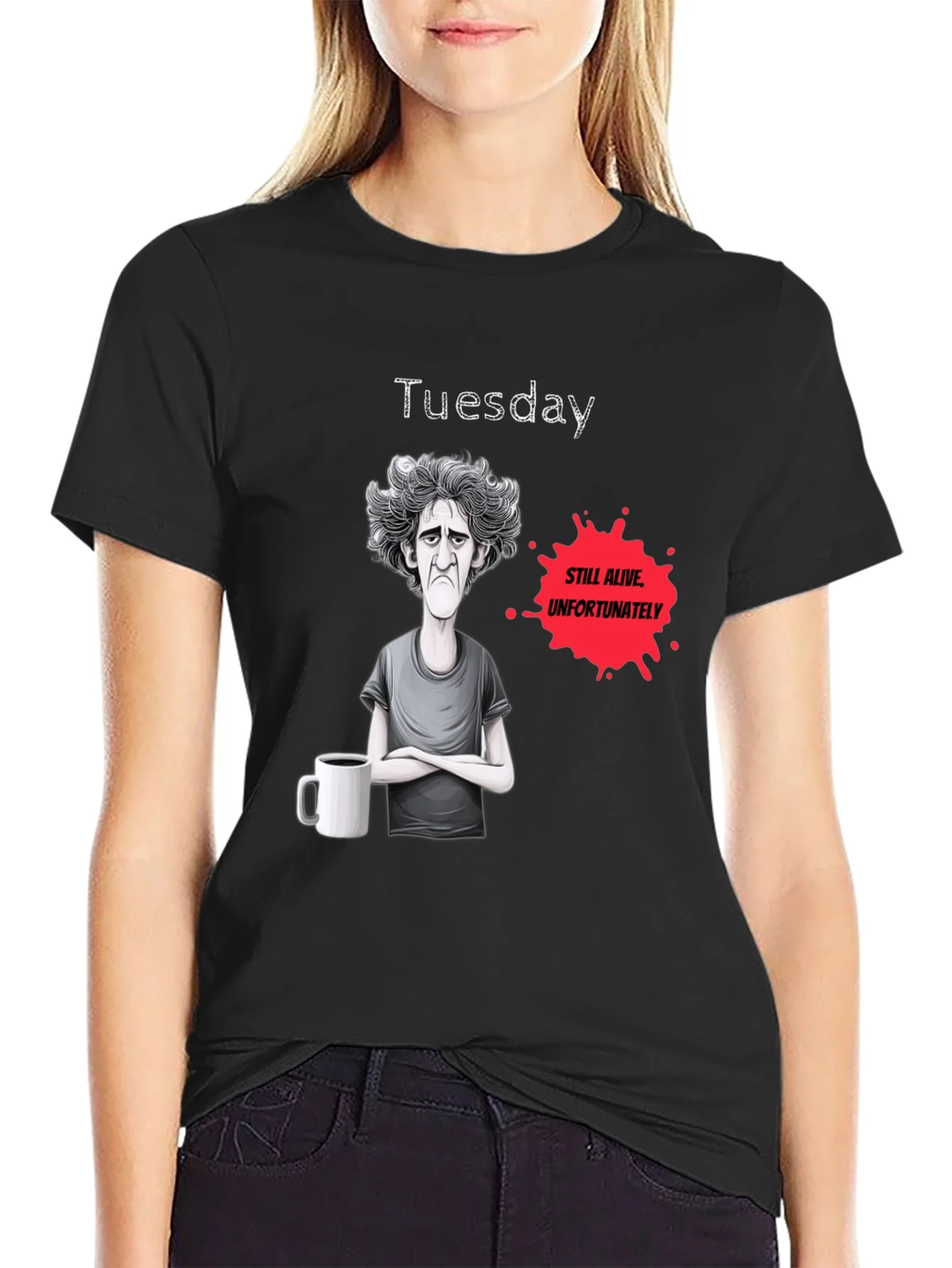 Tuesday Still Alive Graphic Novelty T-Shirt