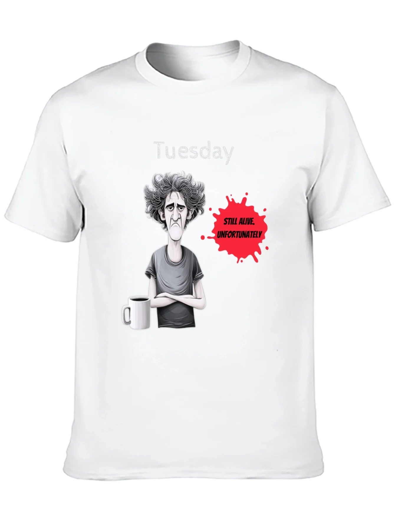 Tuesday Still Alive Graphic Novelty T-Shirt