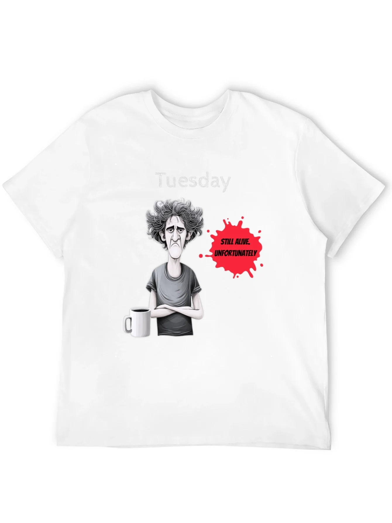 Tuesday Still Alive Graphic Novelty T-Shirt