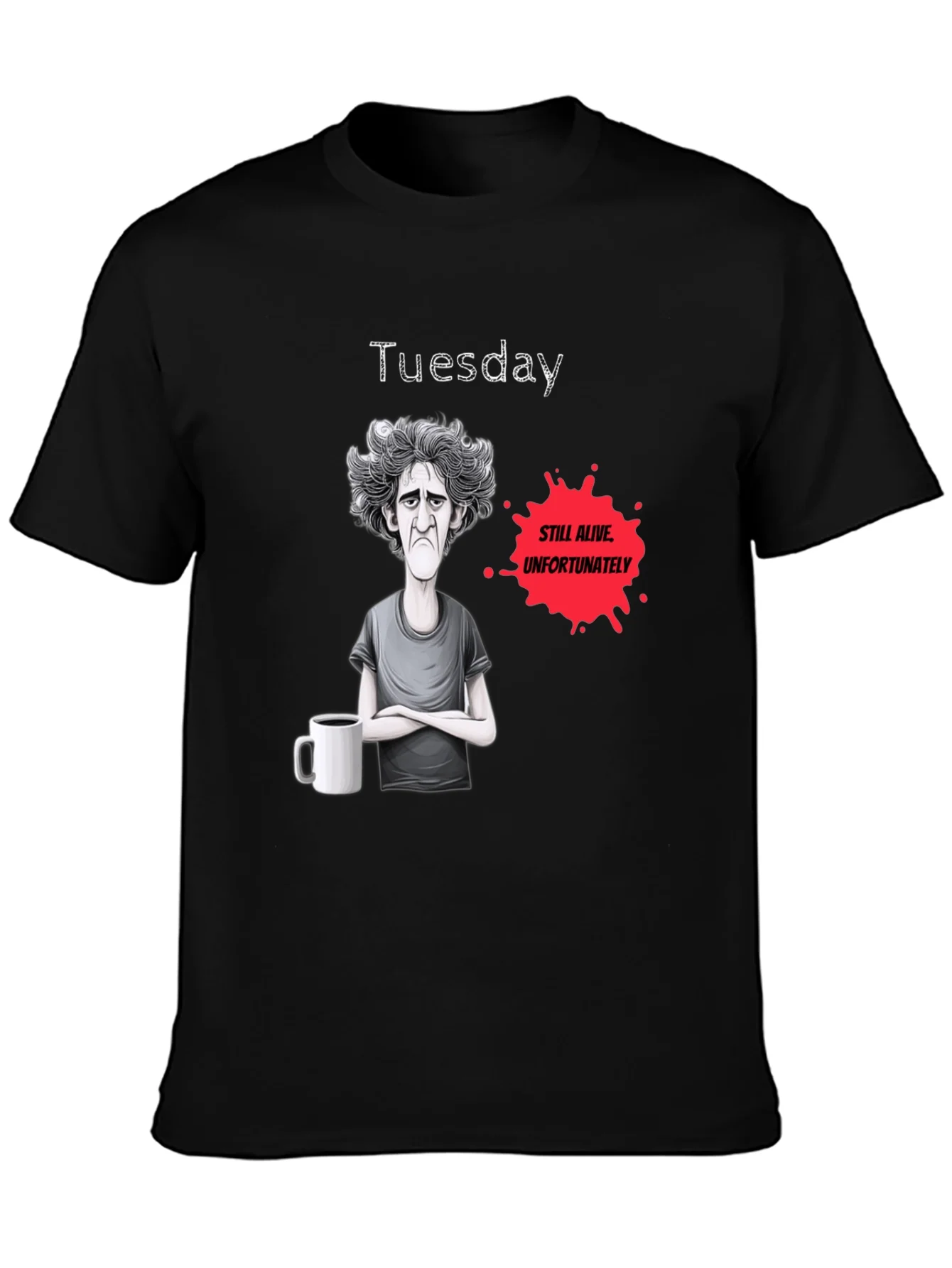 Tuesday Still Alive Graphic Novelty T-Shirt