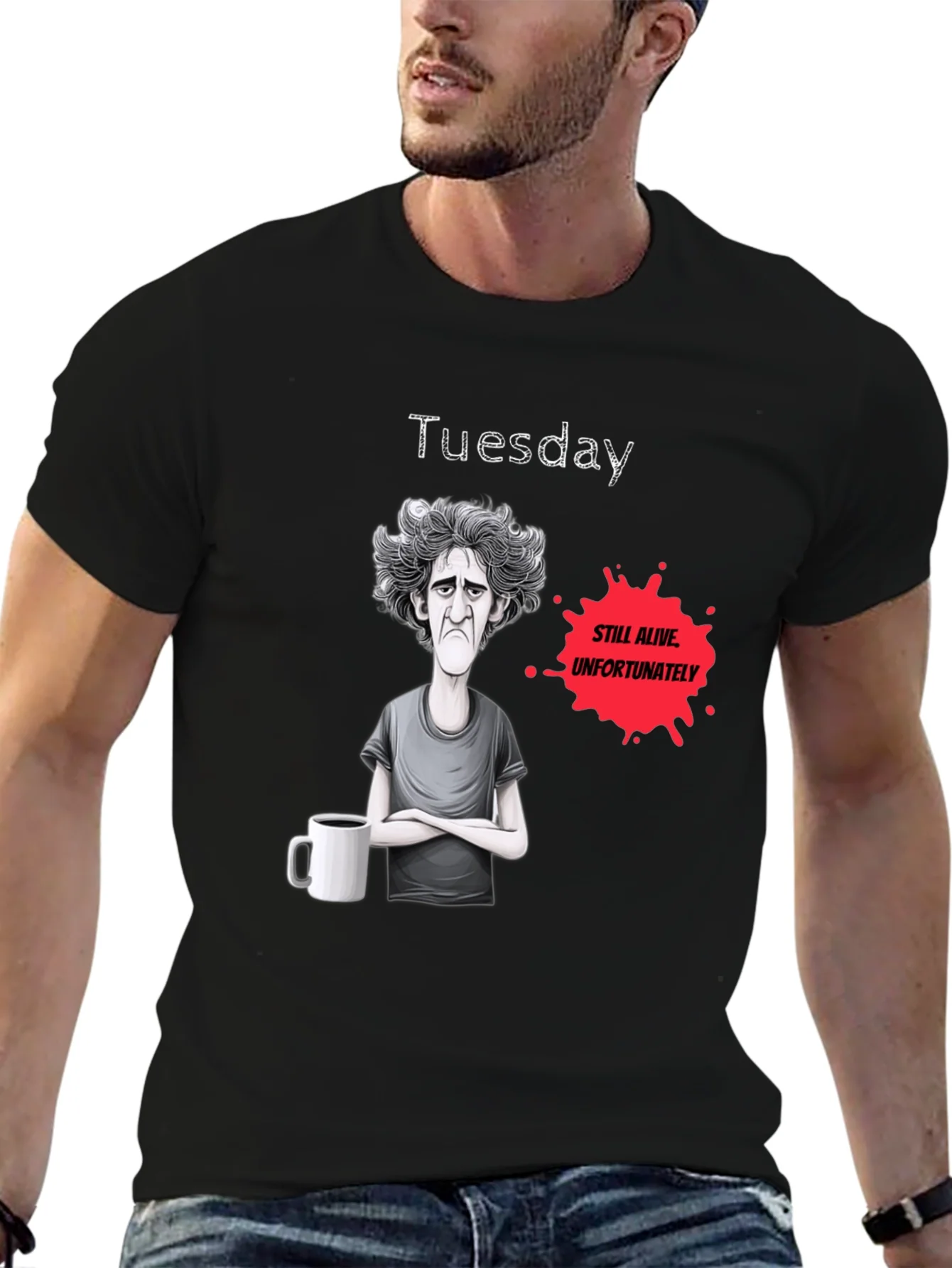 Tuesday Still Alive Graphic Novelty T-Shirt
