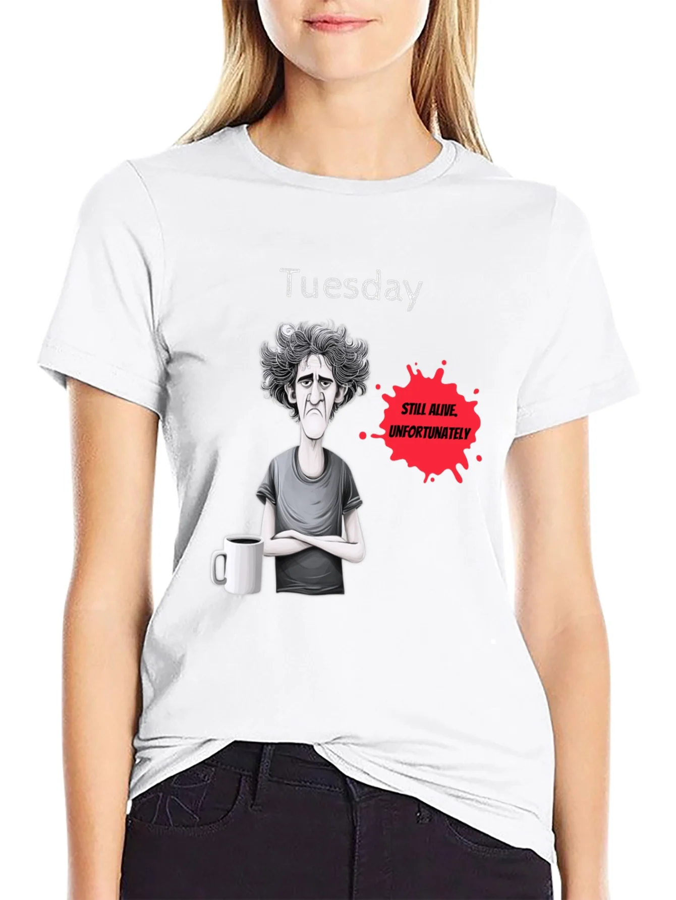 Tuesday Still Alive Graphic Novelty T-Shirt