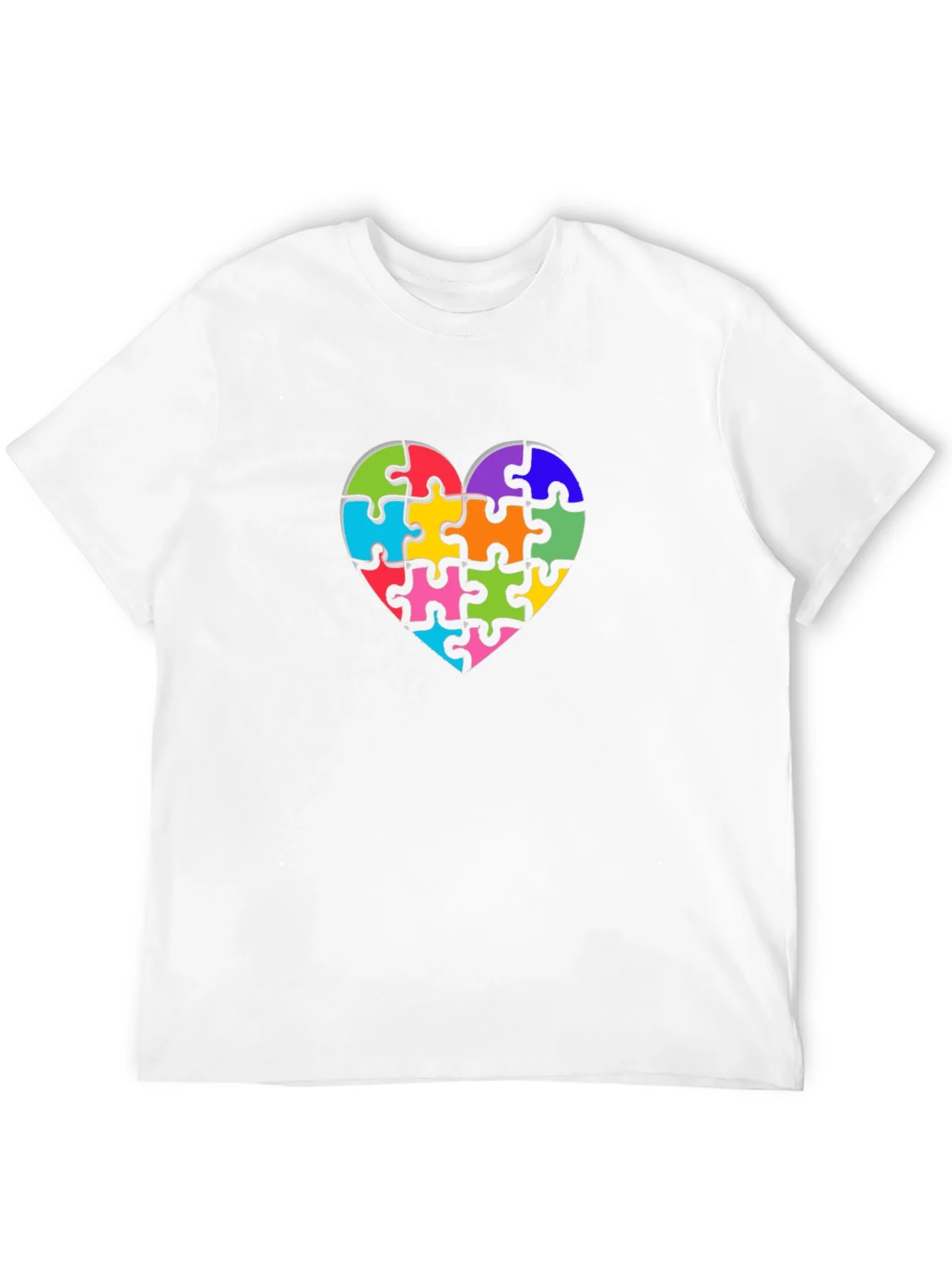 Autism Awareness Puzzle Heart T-Shirt