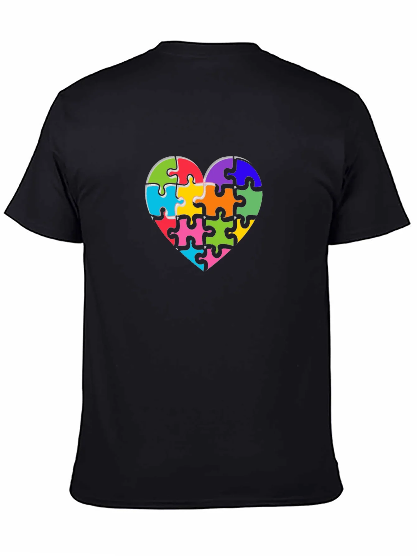 Autism Awareness Puzzle Heart T-Shirt