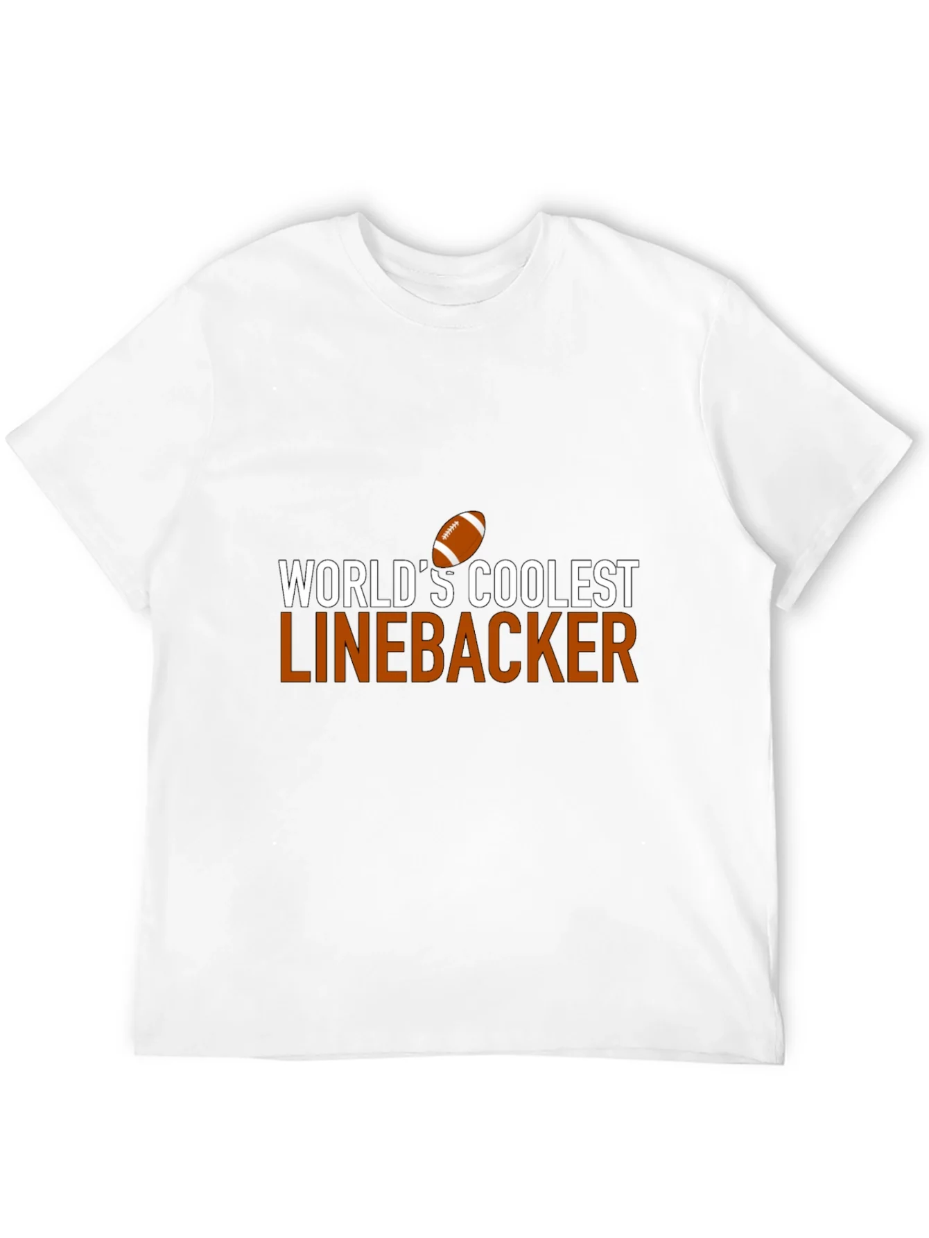 Worlds Coolest Linebacker Graphic Tee