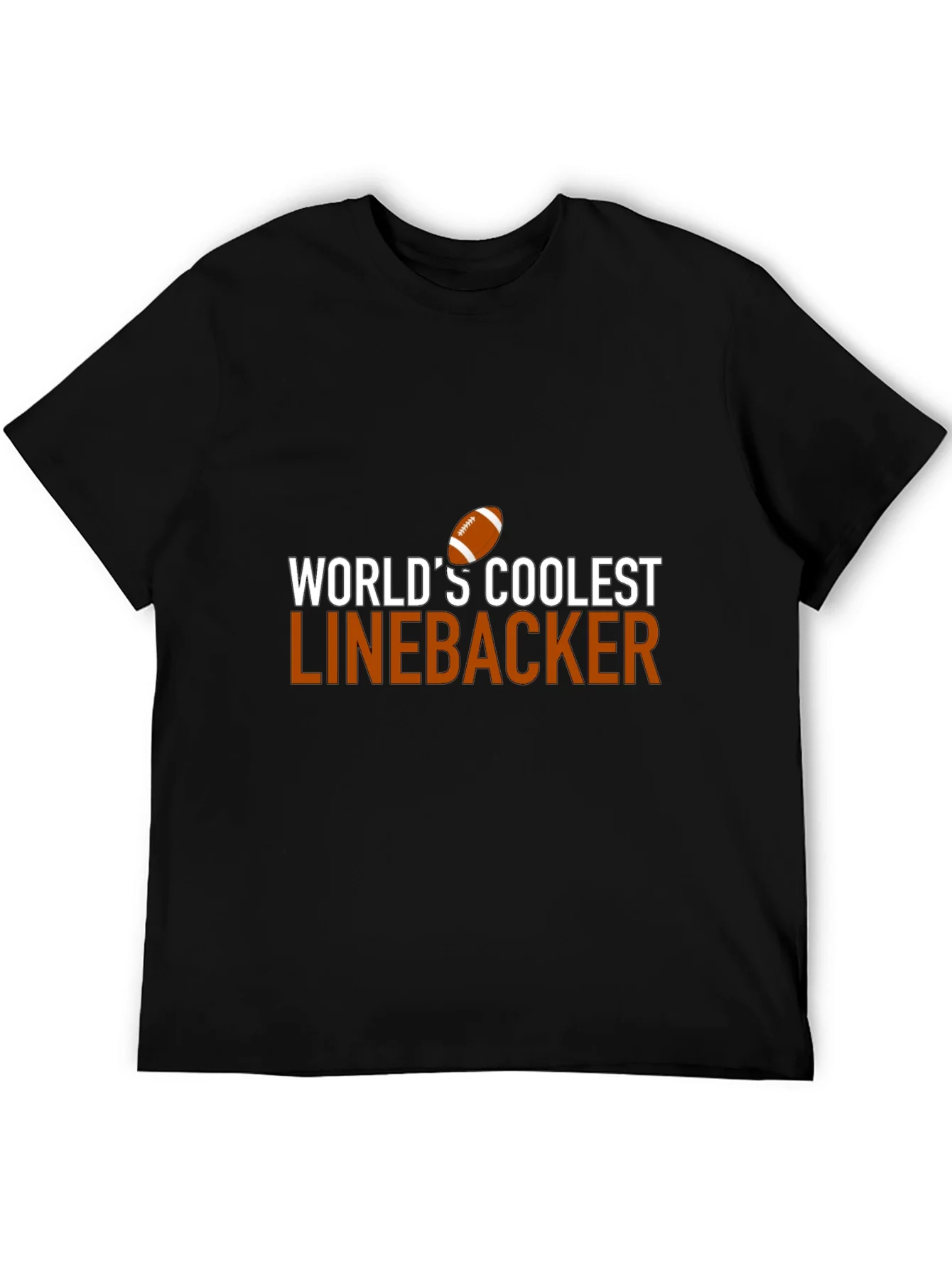 Worlds Coolest Linebacker Graphic Tee